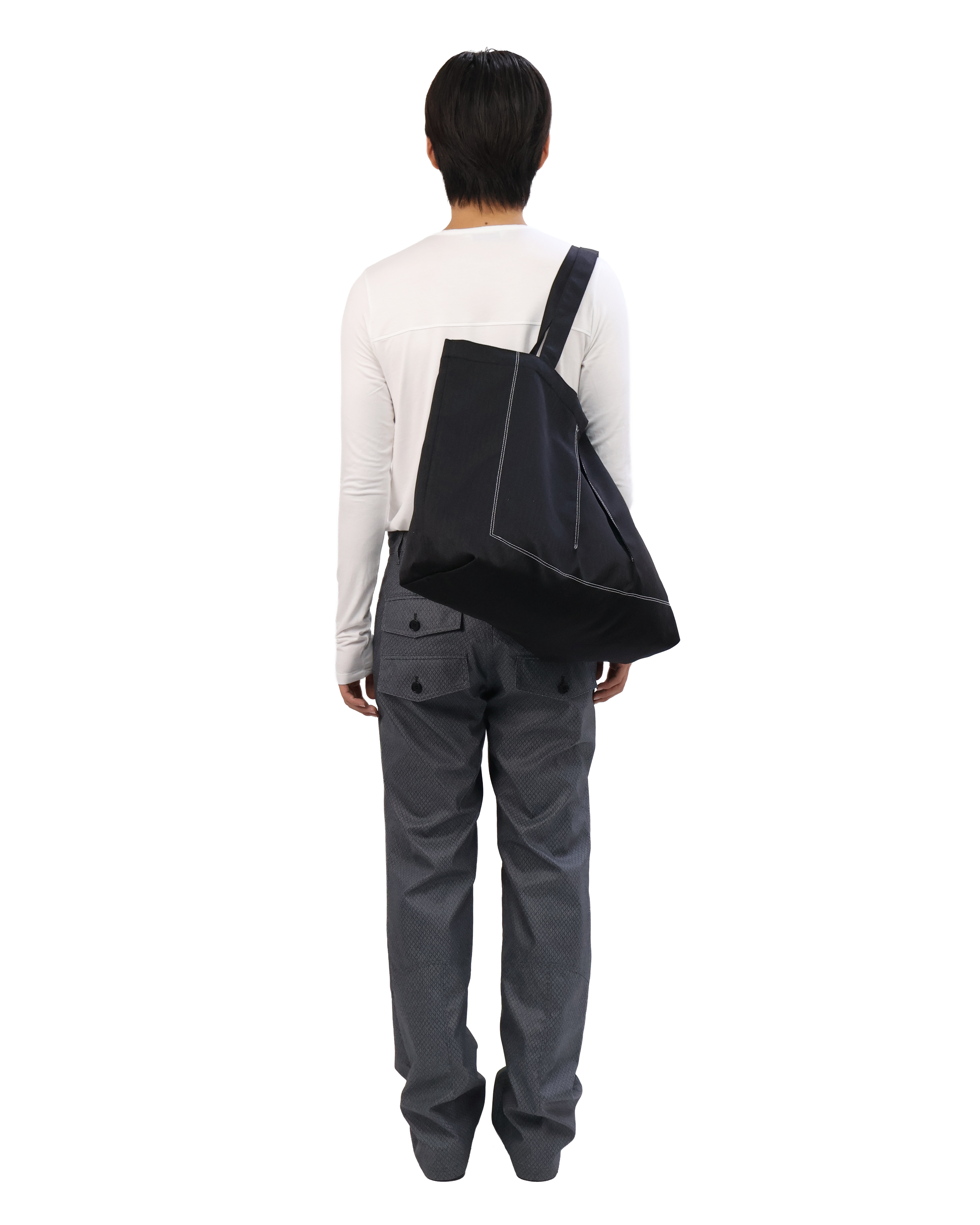 Back Pocket Pants - Shadow Grid