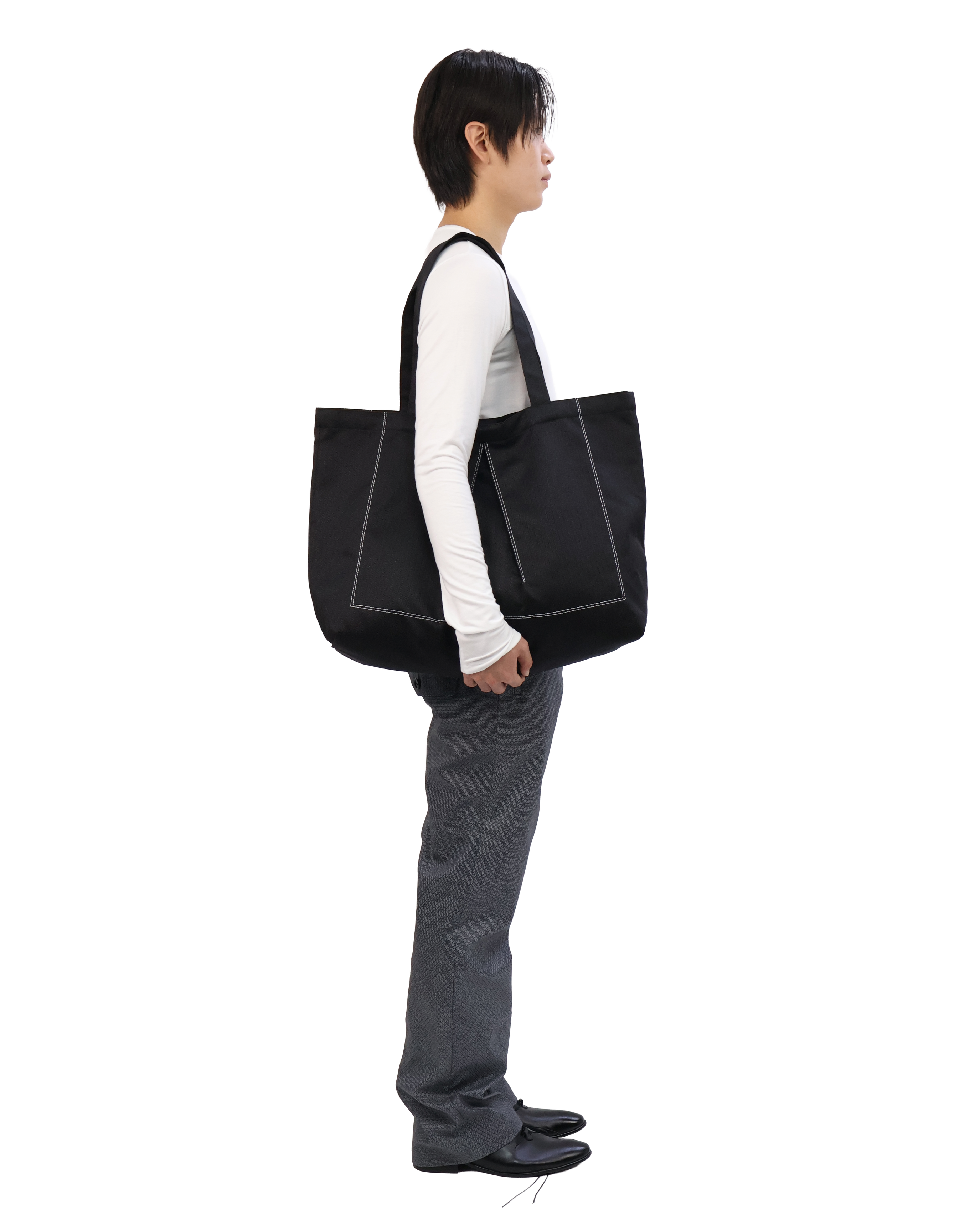 Back Pocket Pants - Shadow Grid