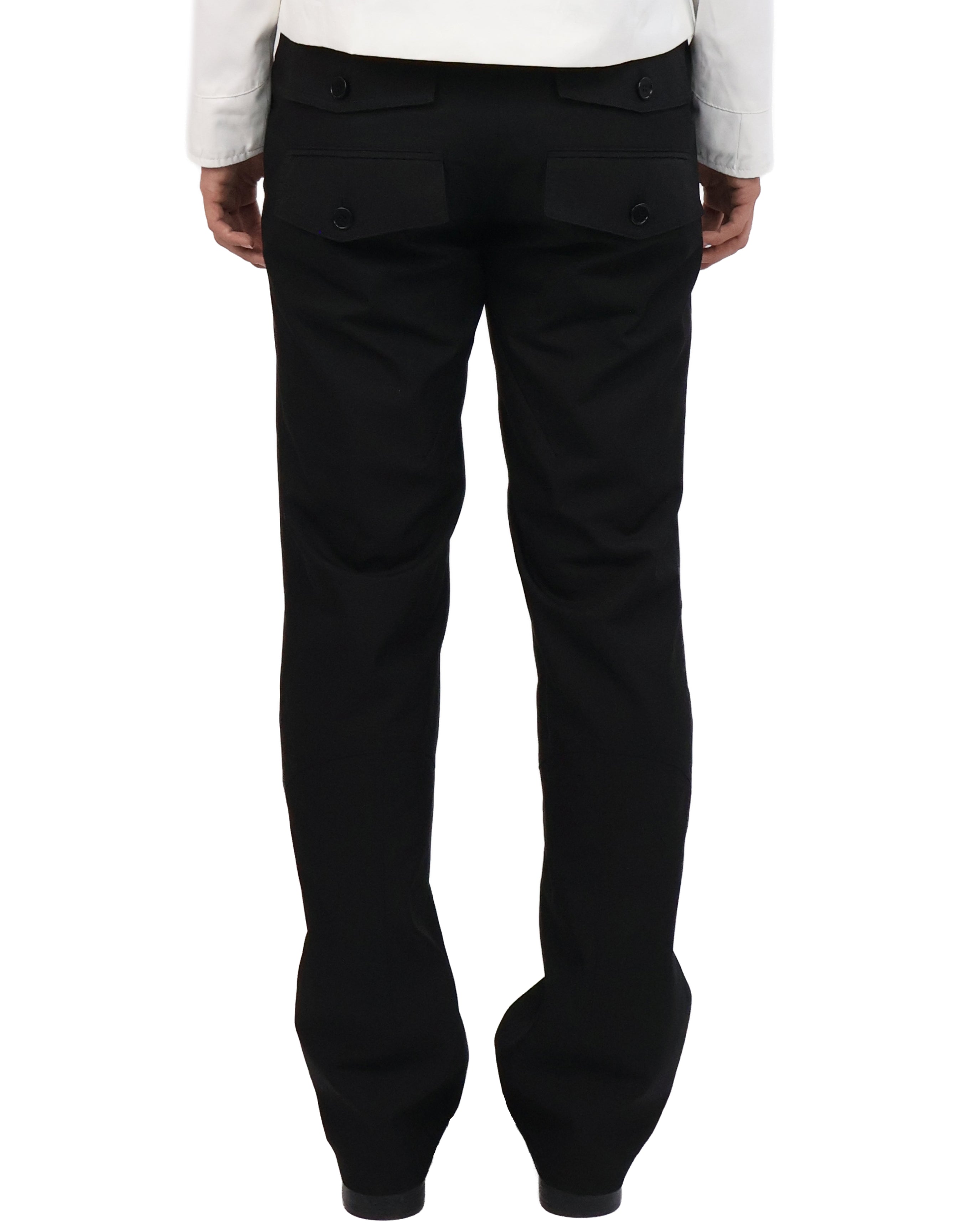 Back Pocket Pants - Black