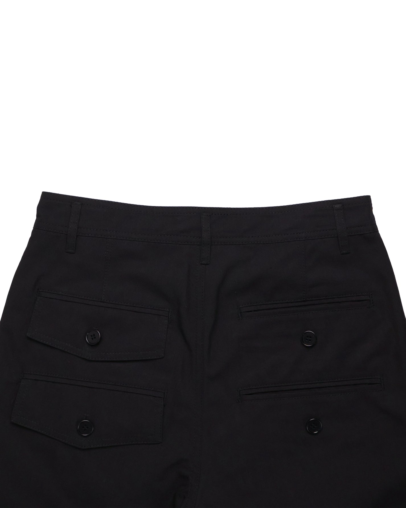 Back Pocket Pants - Black