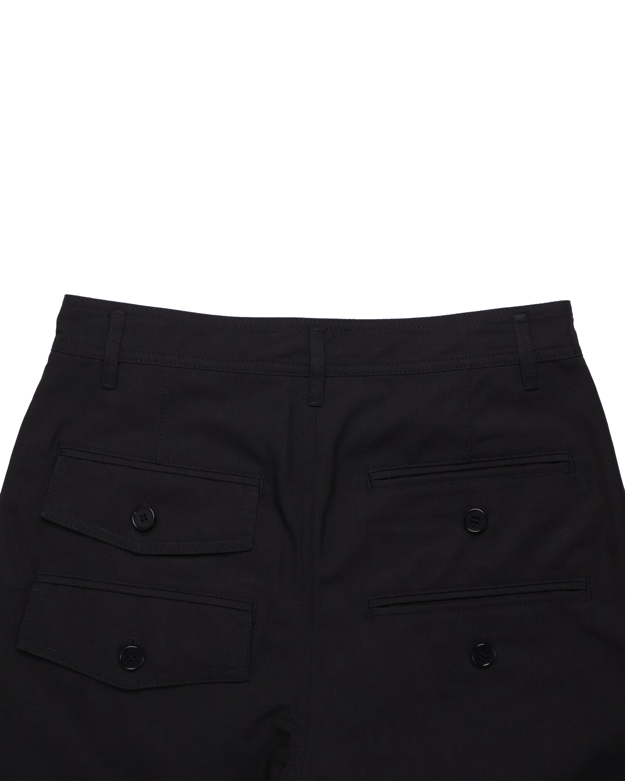 Back Pocket Pants - Black