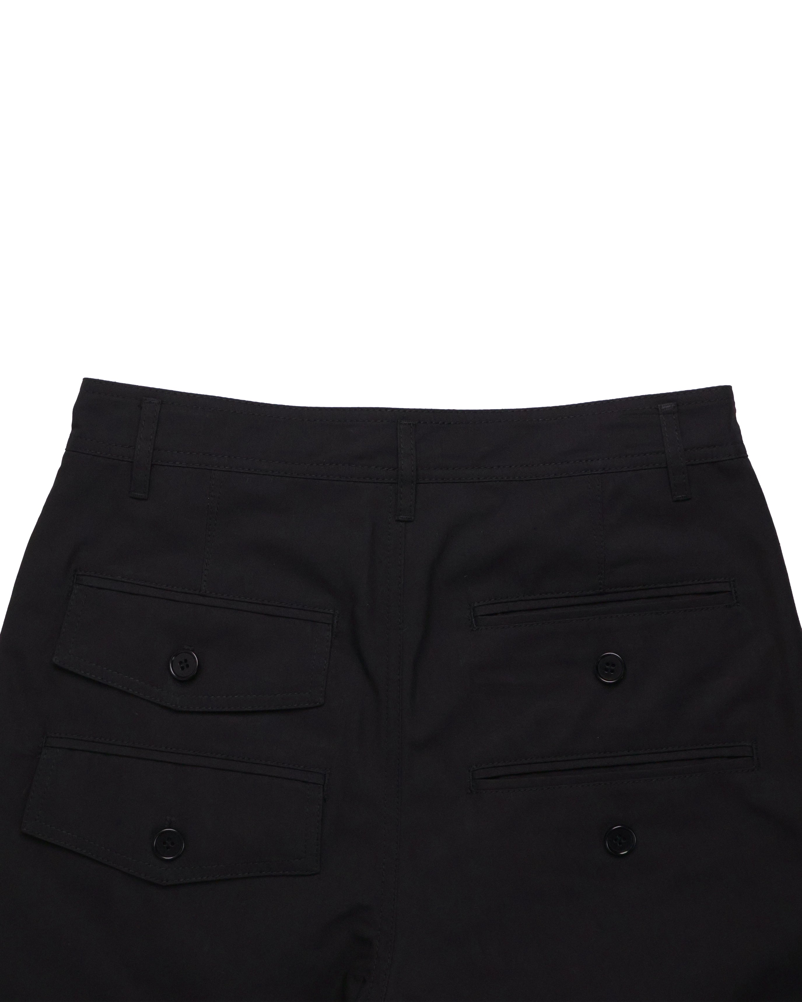 Back Pocket Pants - Black