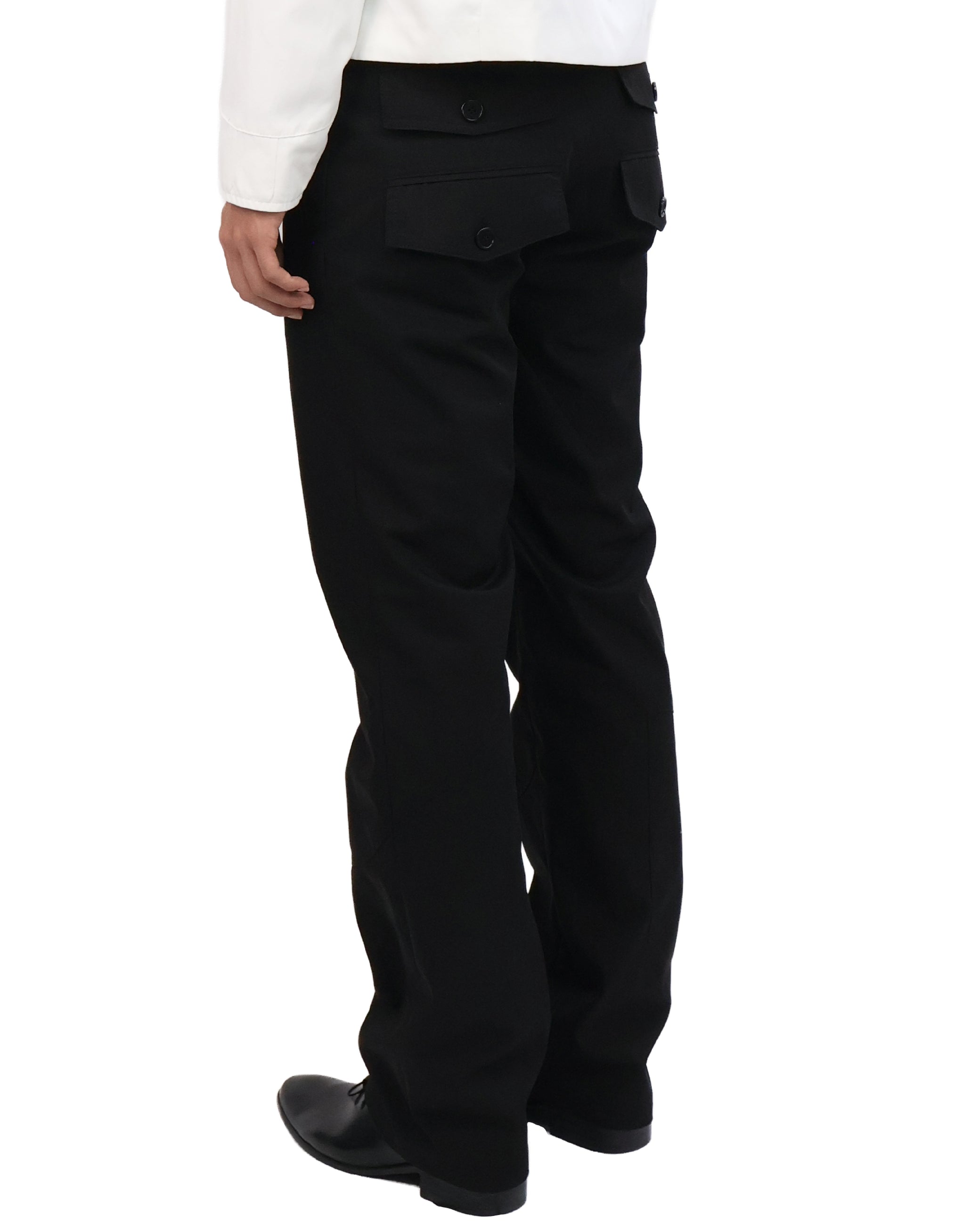 Back Pocket Pants - Black