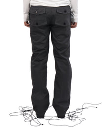 Back Pocket Pants - Charcoal