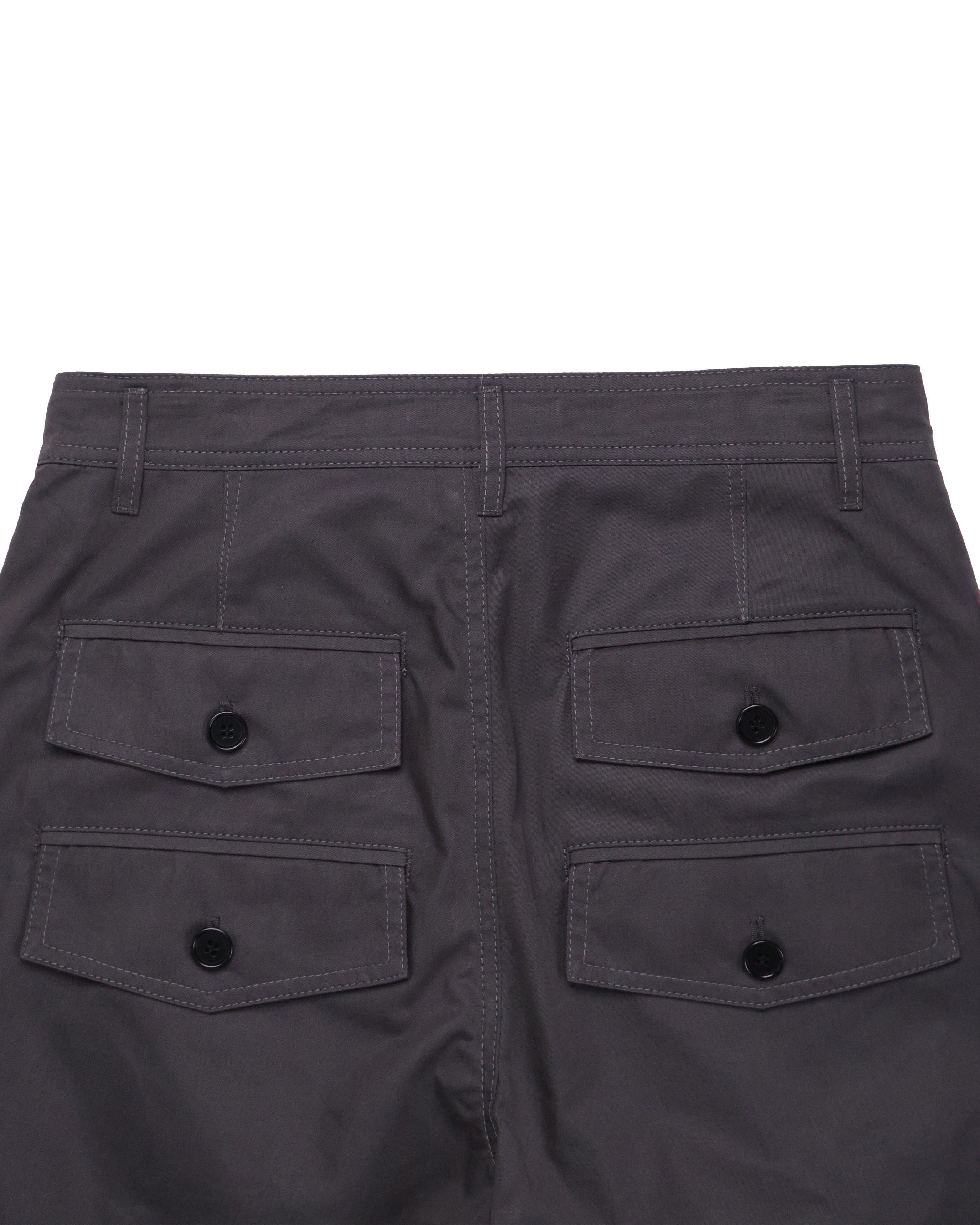 Back Pocket Pants - Charcoal