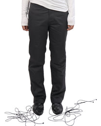 Back Pocket Pants - Charcoal