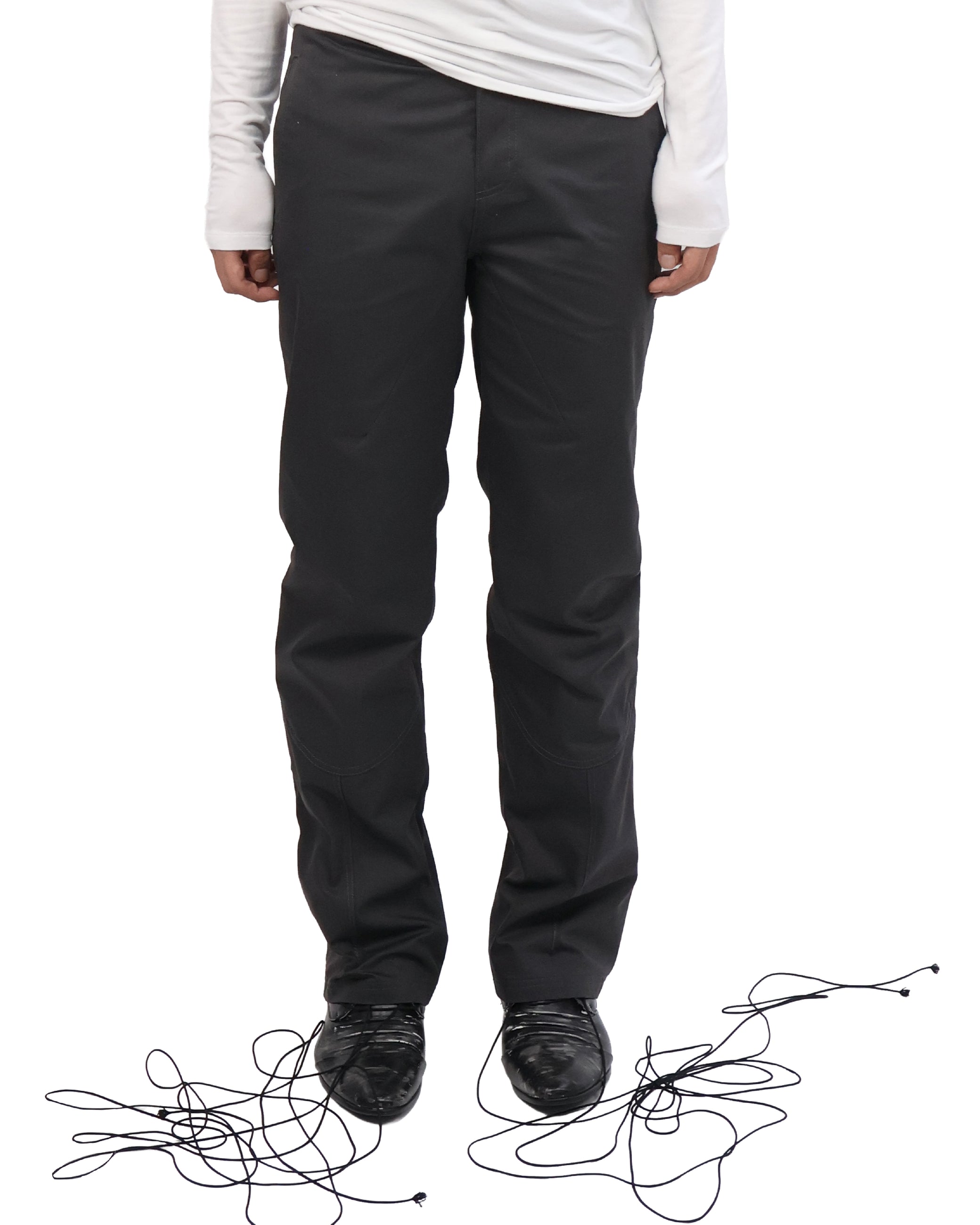 Back Pocket Pants - Charcoal