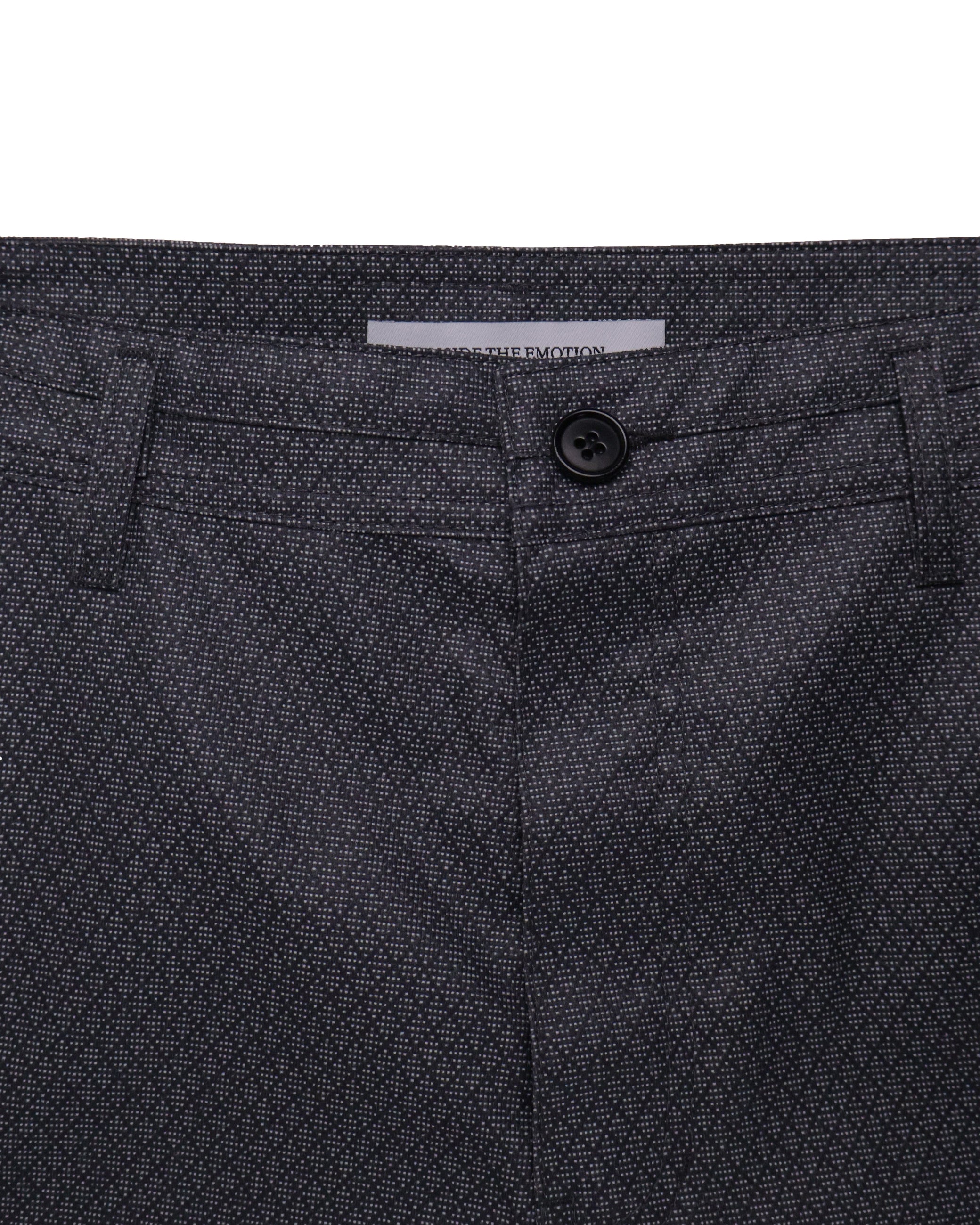 Back Pocket Pants - Shadow Grid