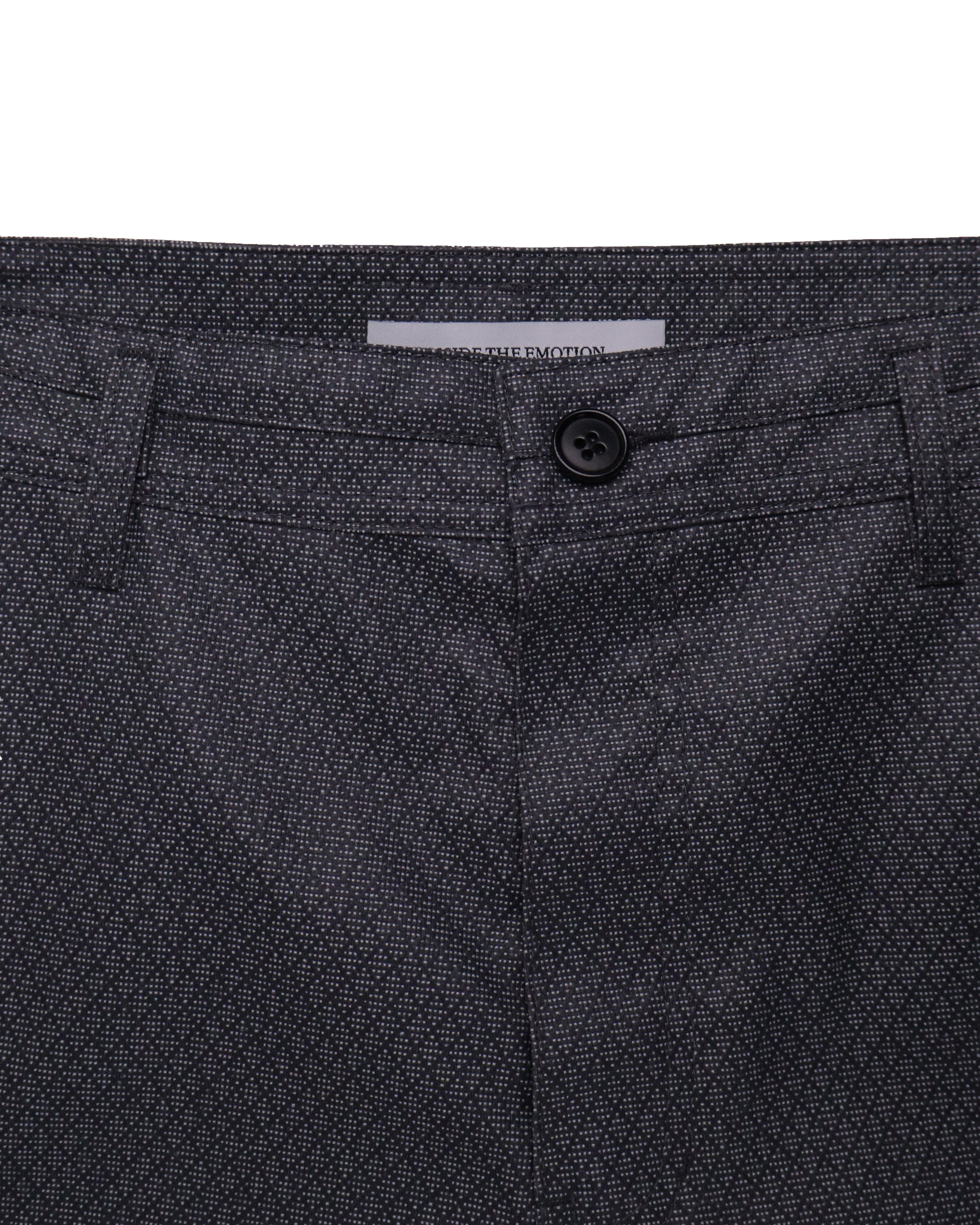 Back Pocket Pants - Shadow Grid
