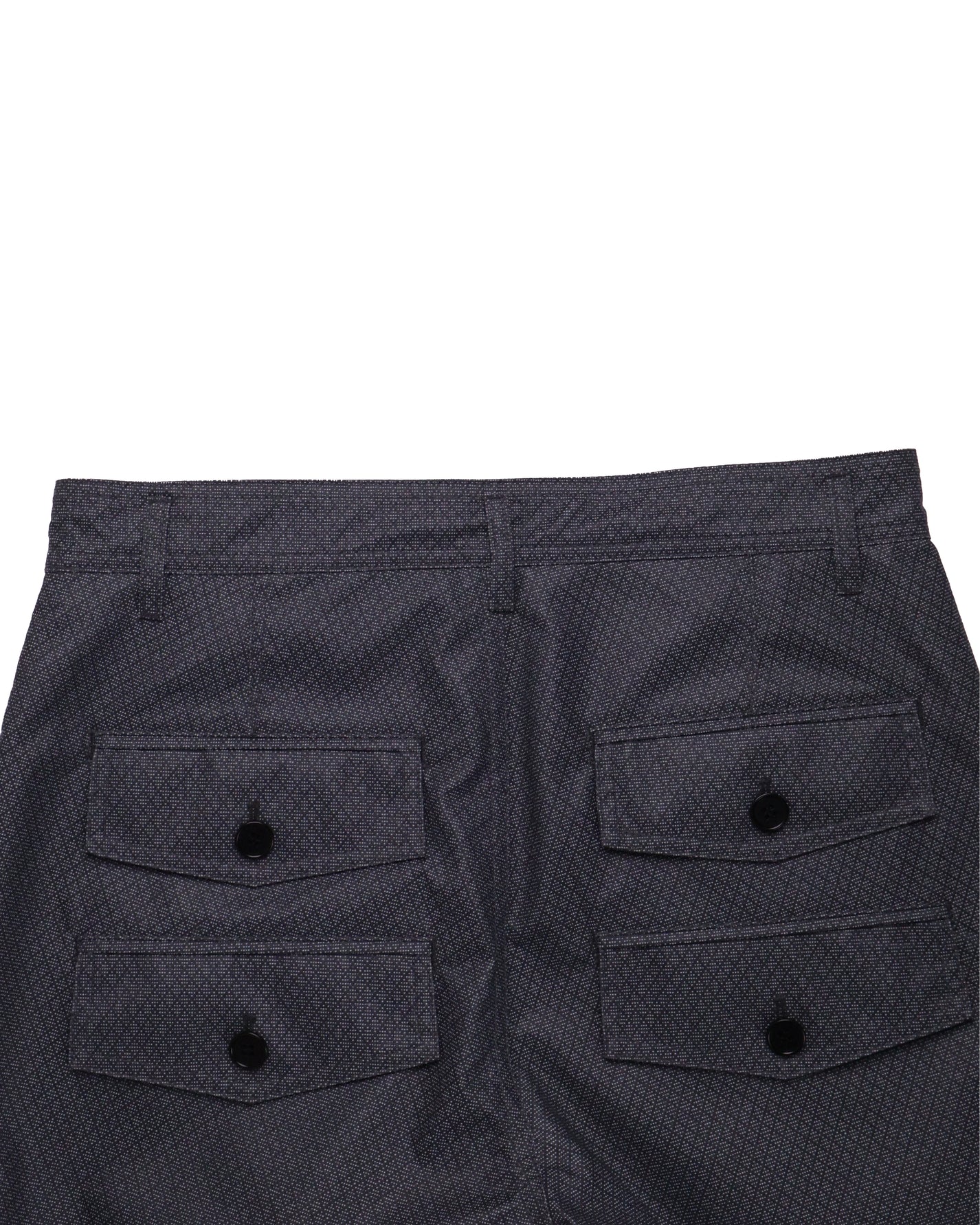 Back Pocket Pants - Shadow Grid