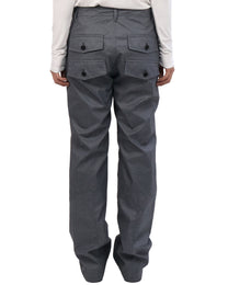 Back Pocket Pants - Shadow Grid