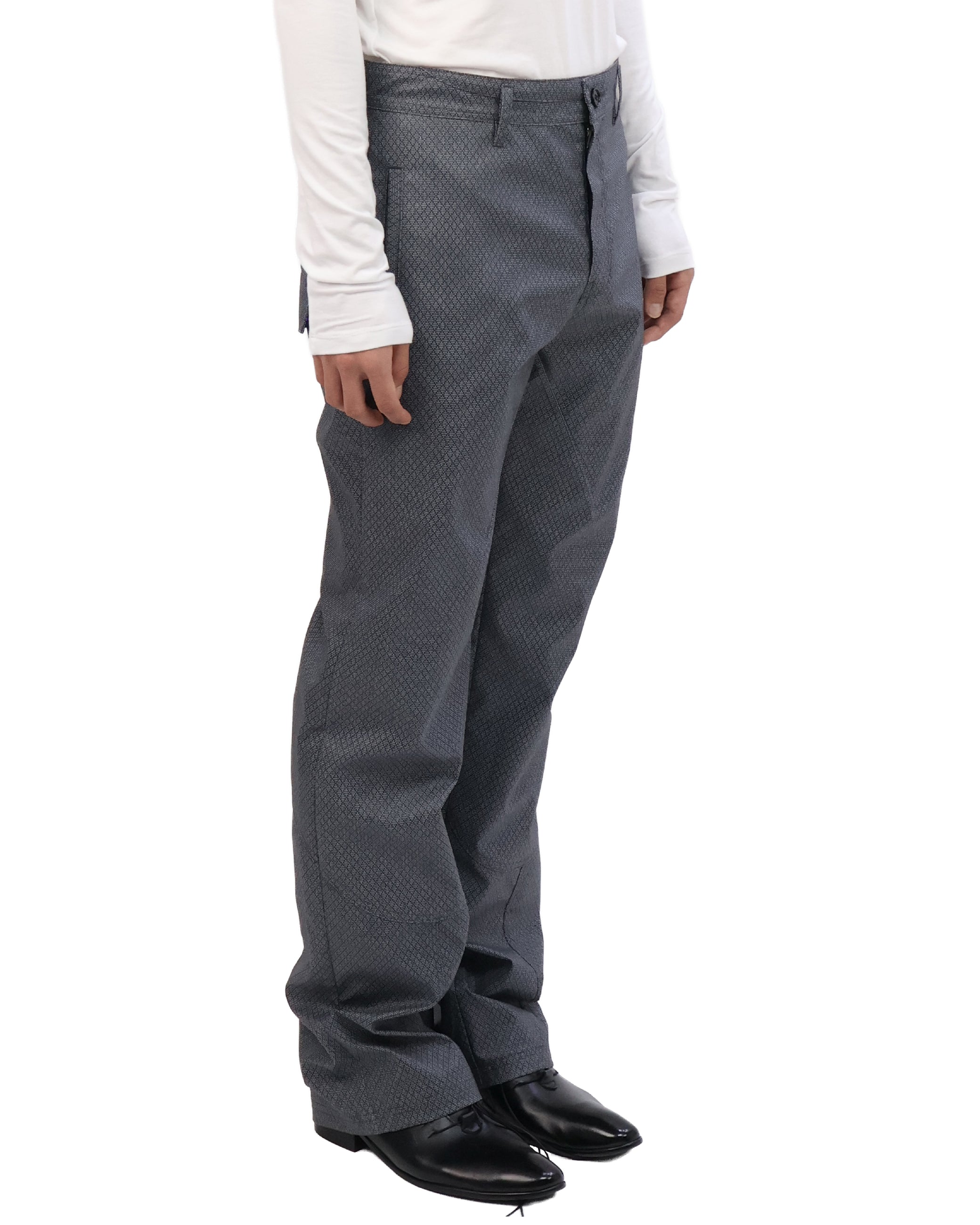Back Pocket Pants - Shadow Grid