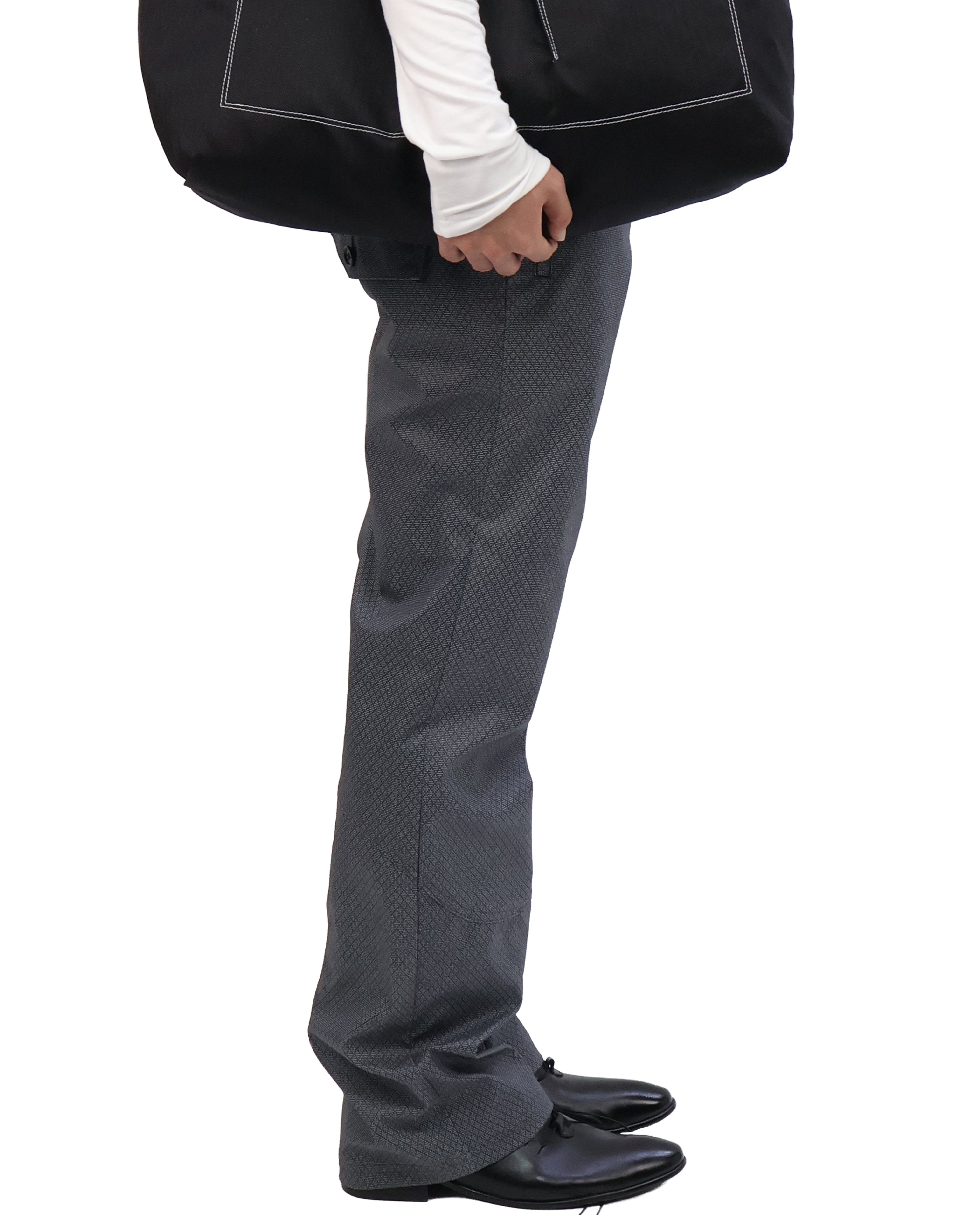 Back Pocket Pants - Shadow Grid