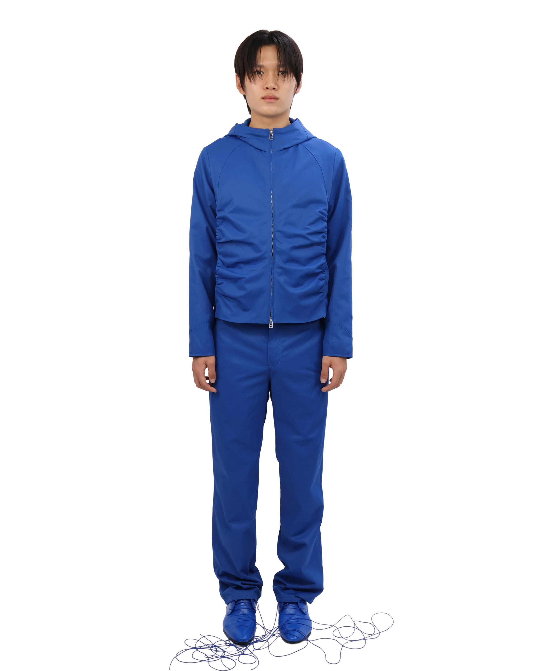 Hooded Jacket - Blue