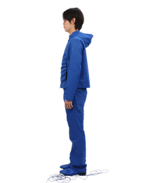 Hooded Jacket - Blue