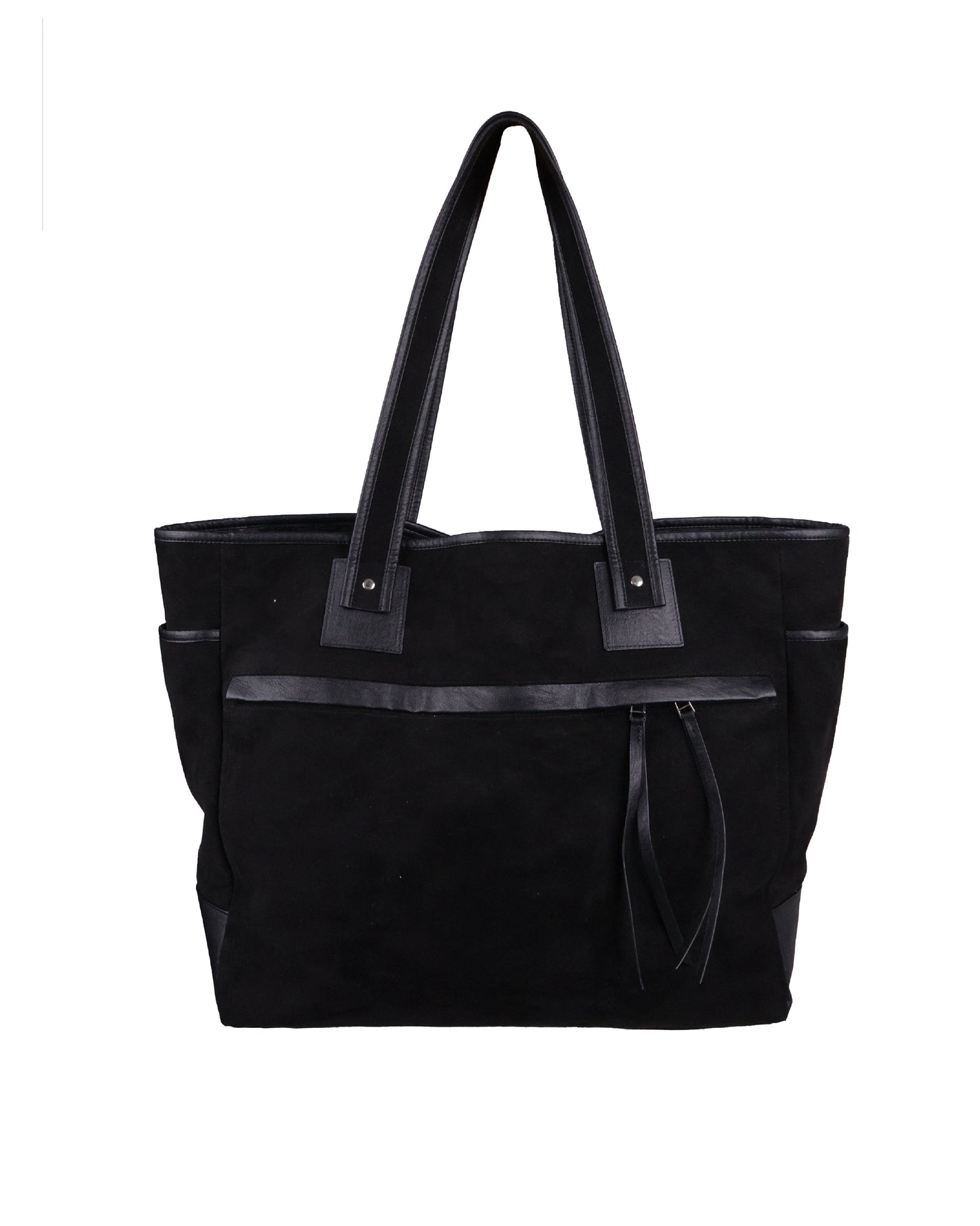 Suede Bag - Black