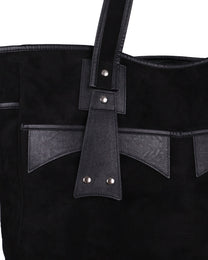 Suede Bag - Black