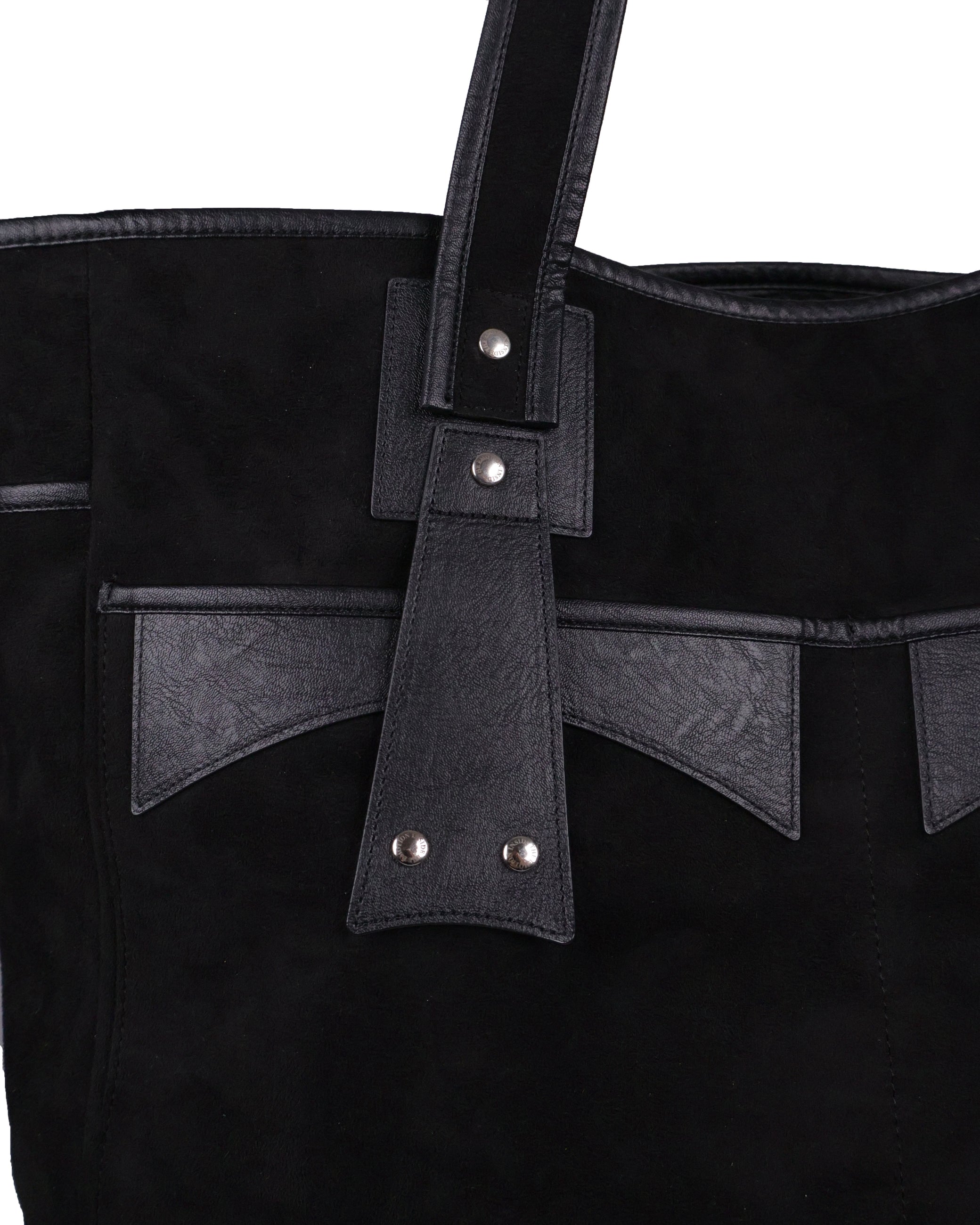 Suede Bag - Black