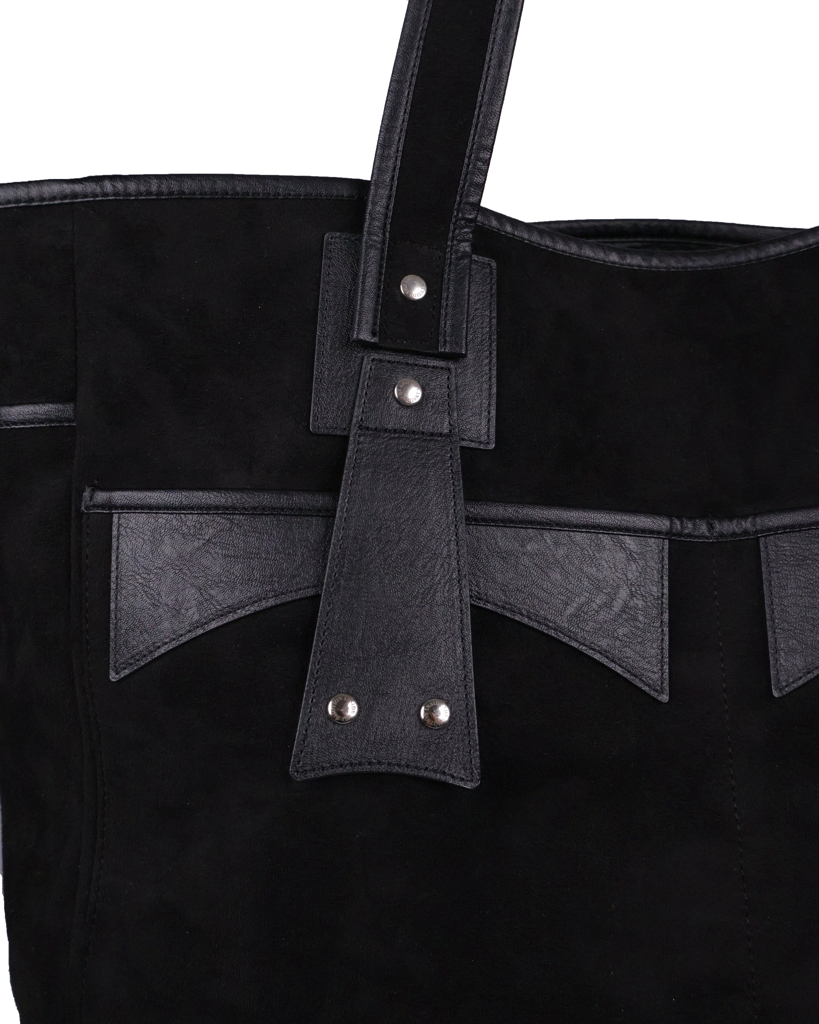 Suede Bag - Black