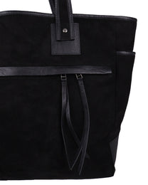 Suede Bag - Black