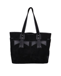 Suede Bag - Black