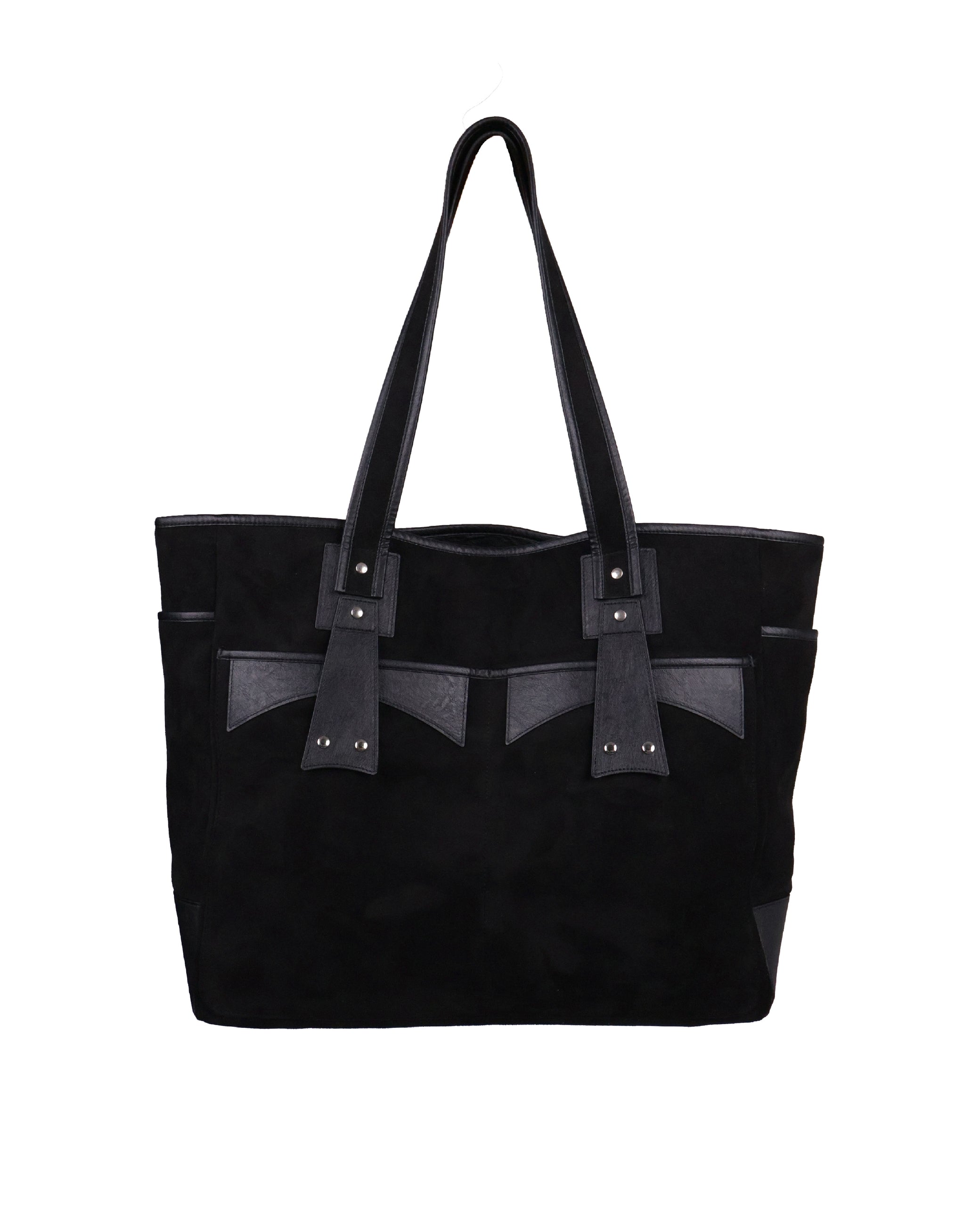 Suede Bag - Black