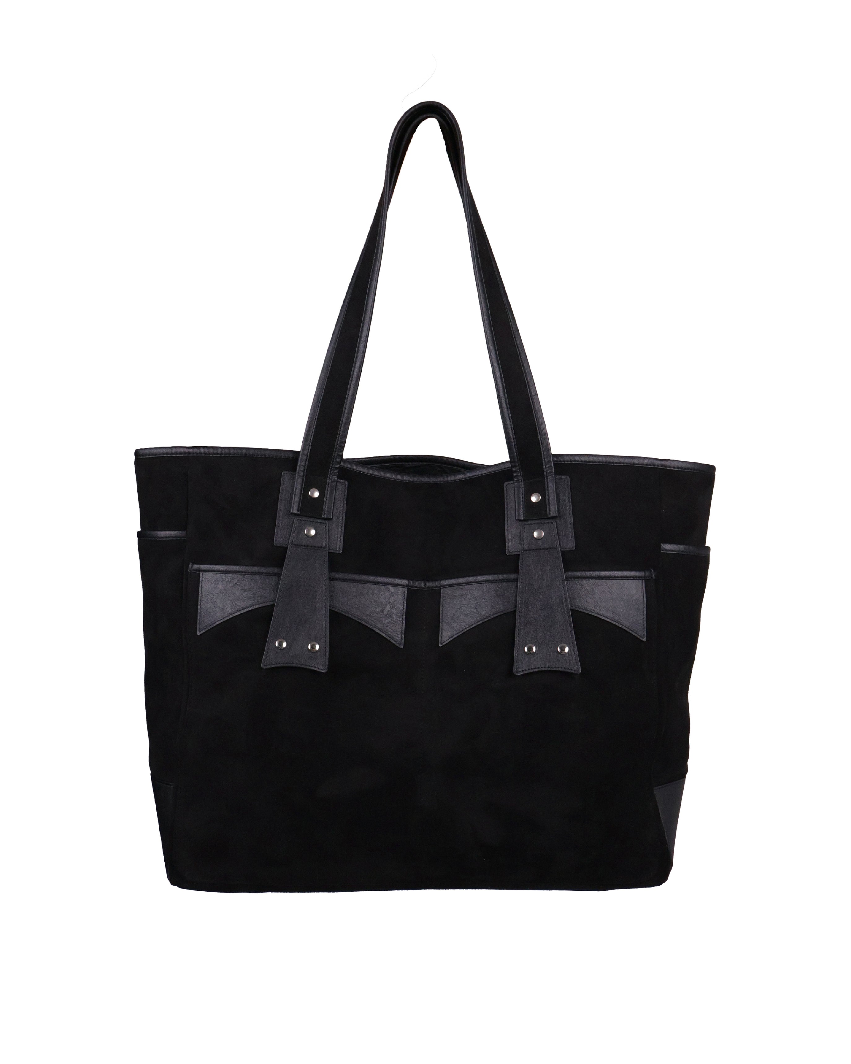 Suede Bag - Black