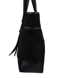 Suede Bag - Black