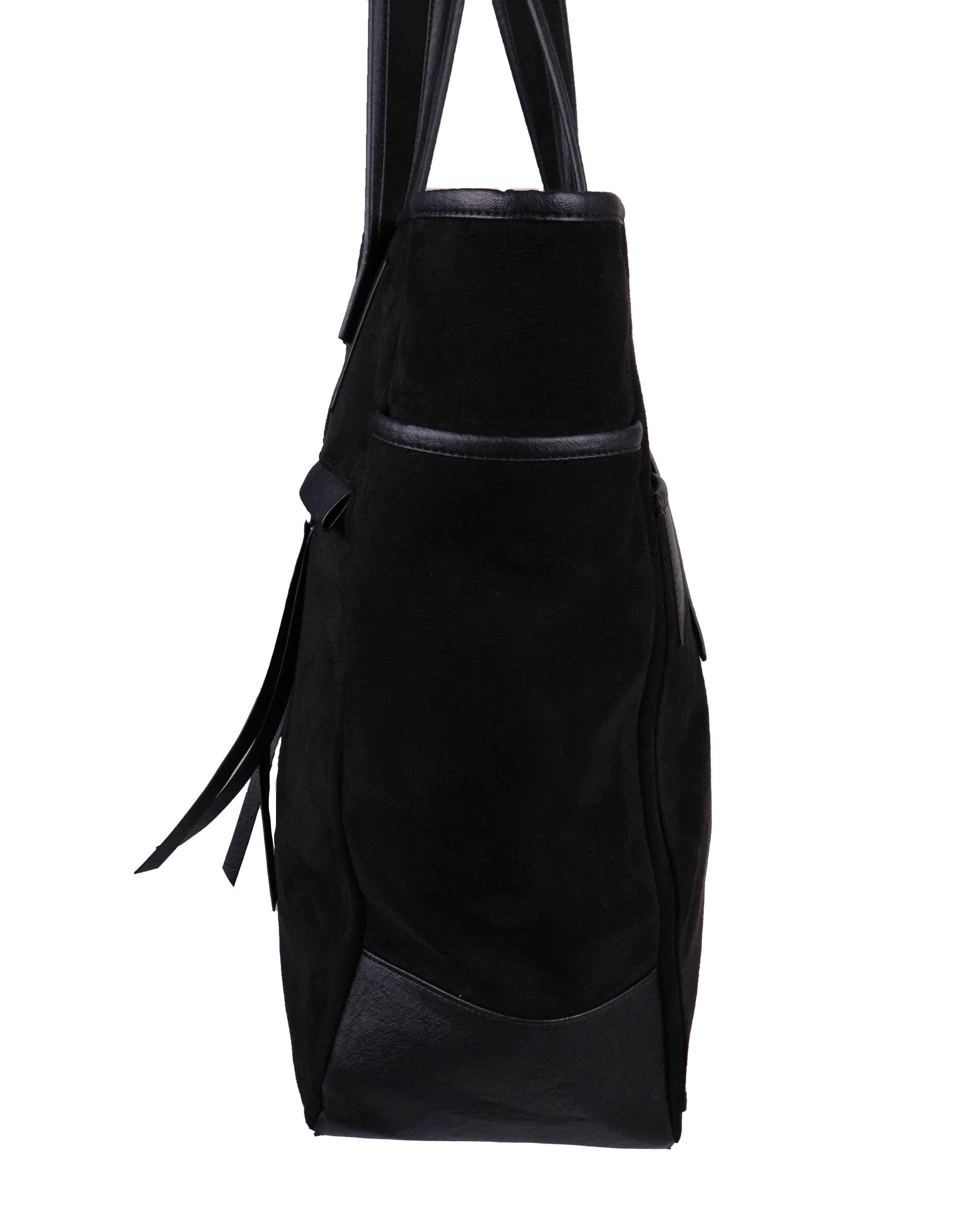 Suede Bag - Black