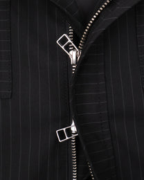 Striped Jacket - Black