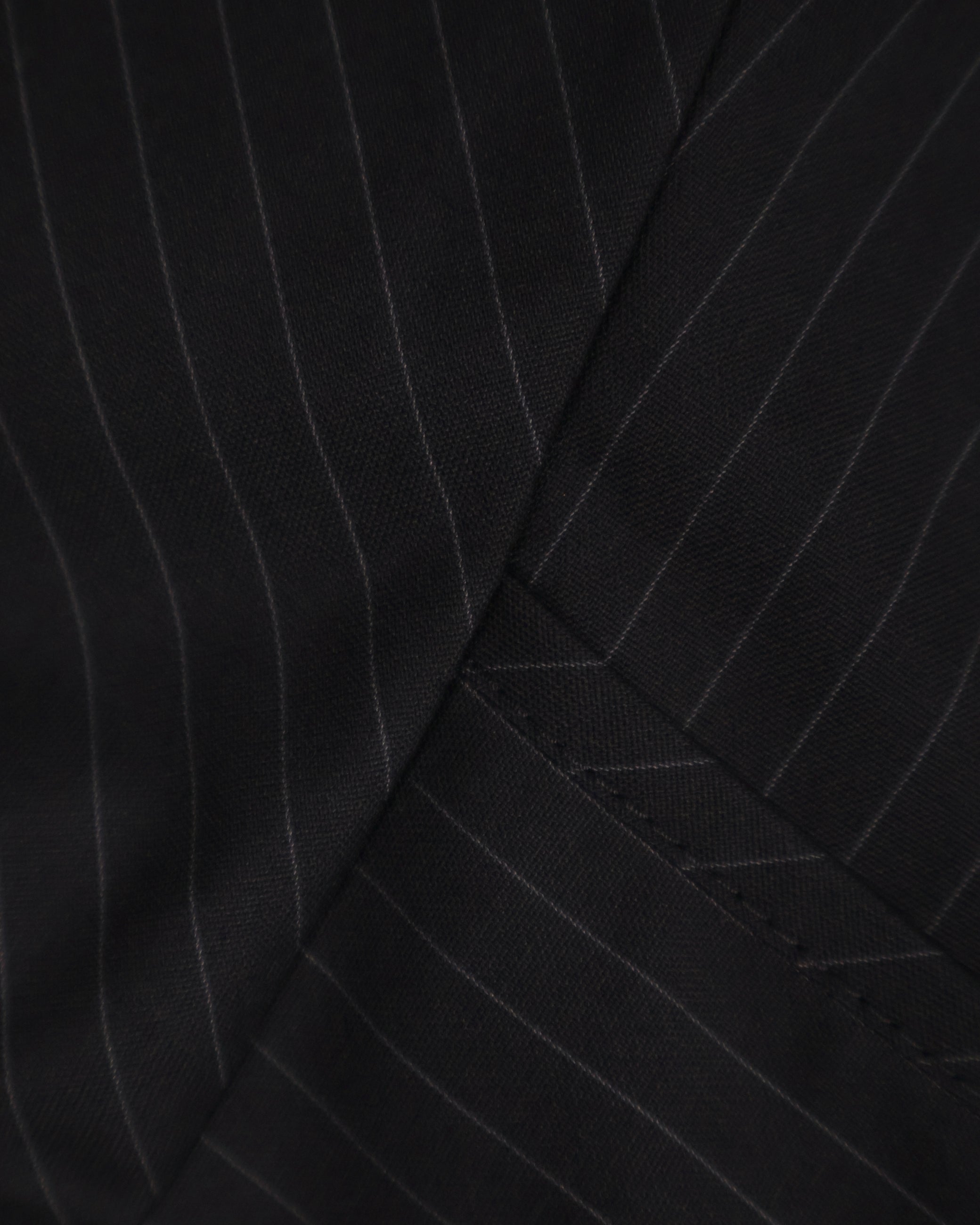 Striped Jacket - Black