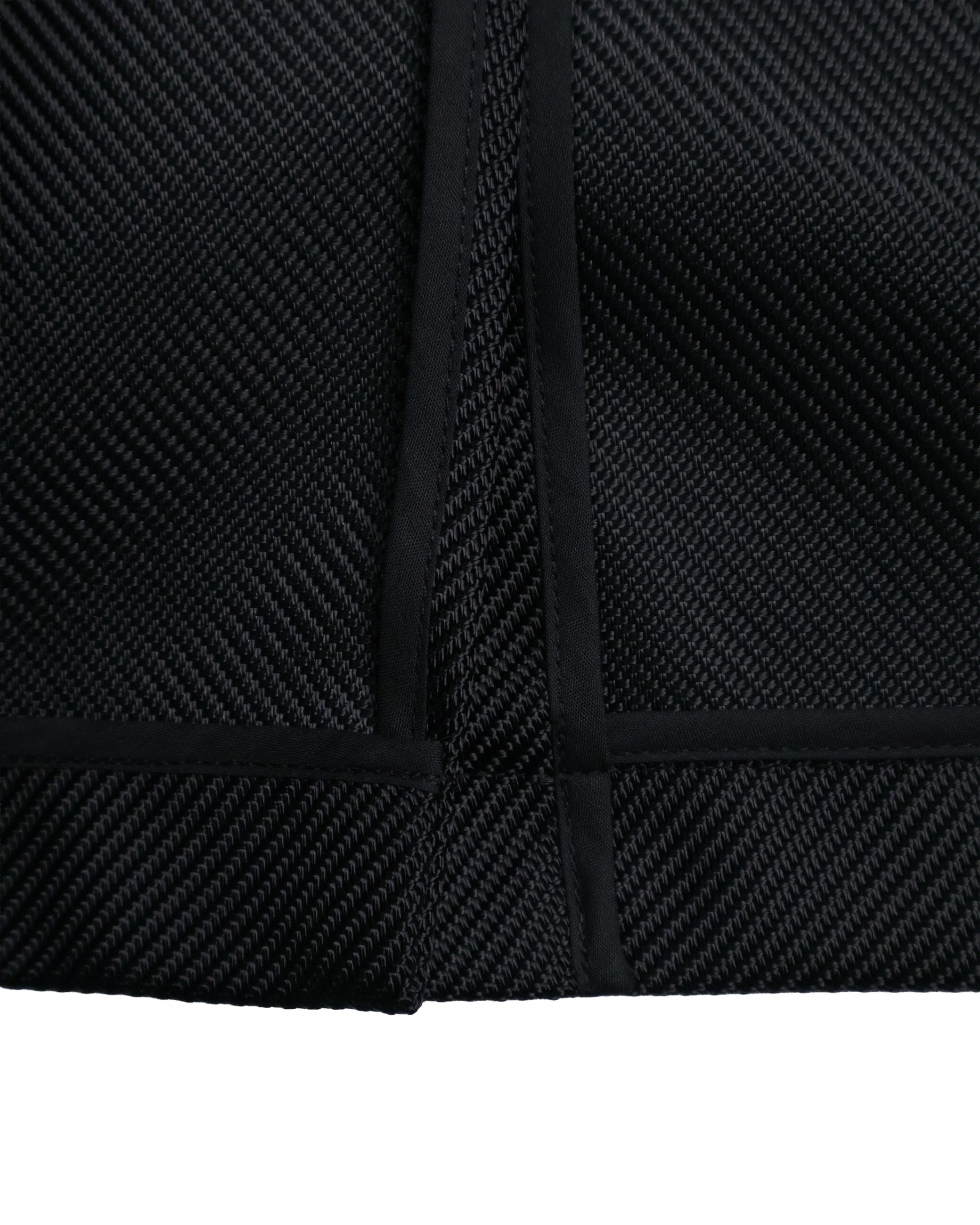 Technical Long Coat - Steel Black