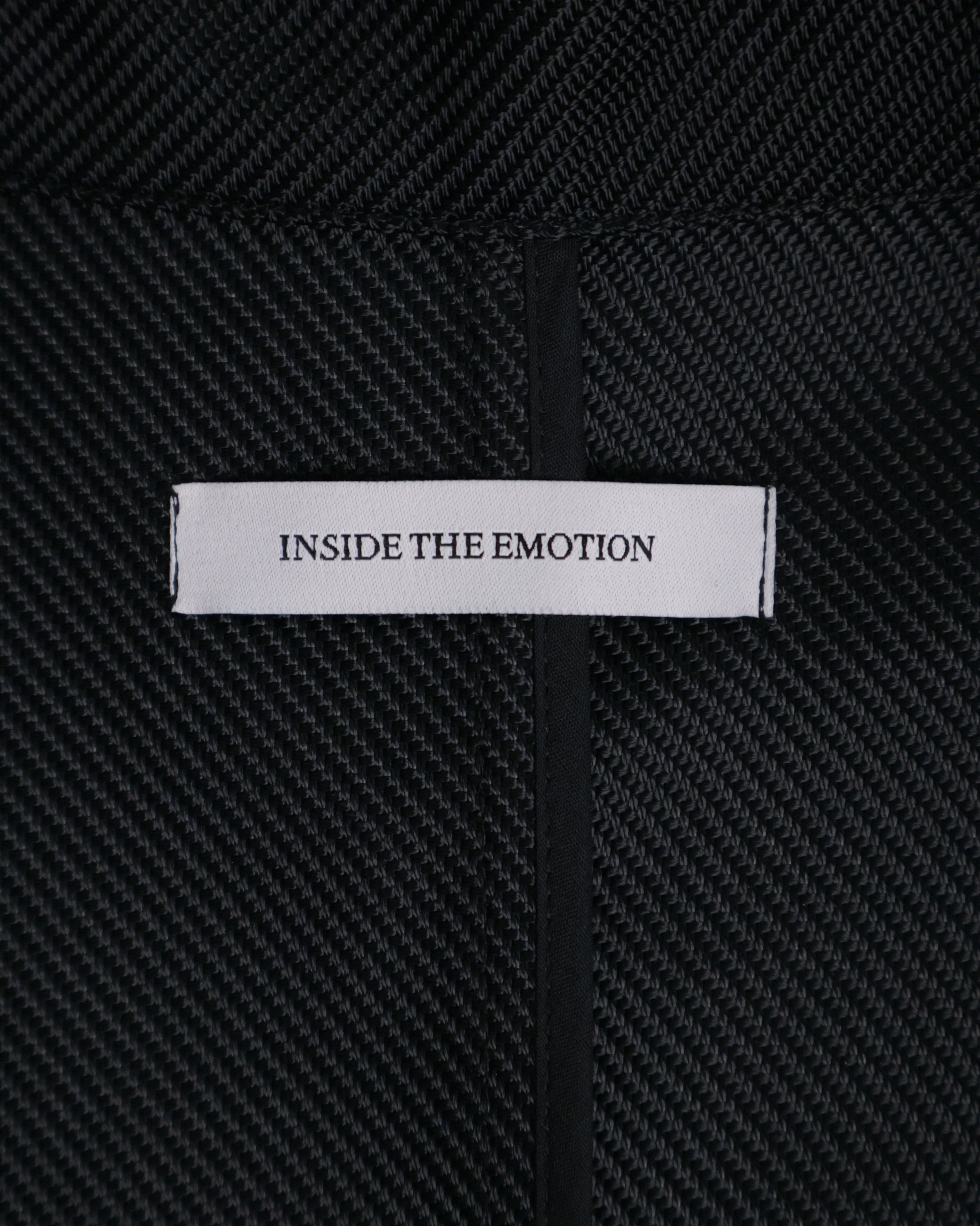 Technical Long Coat - Steel Black