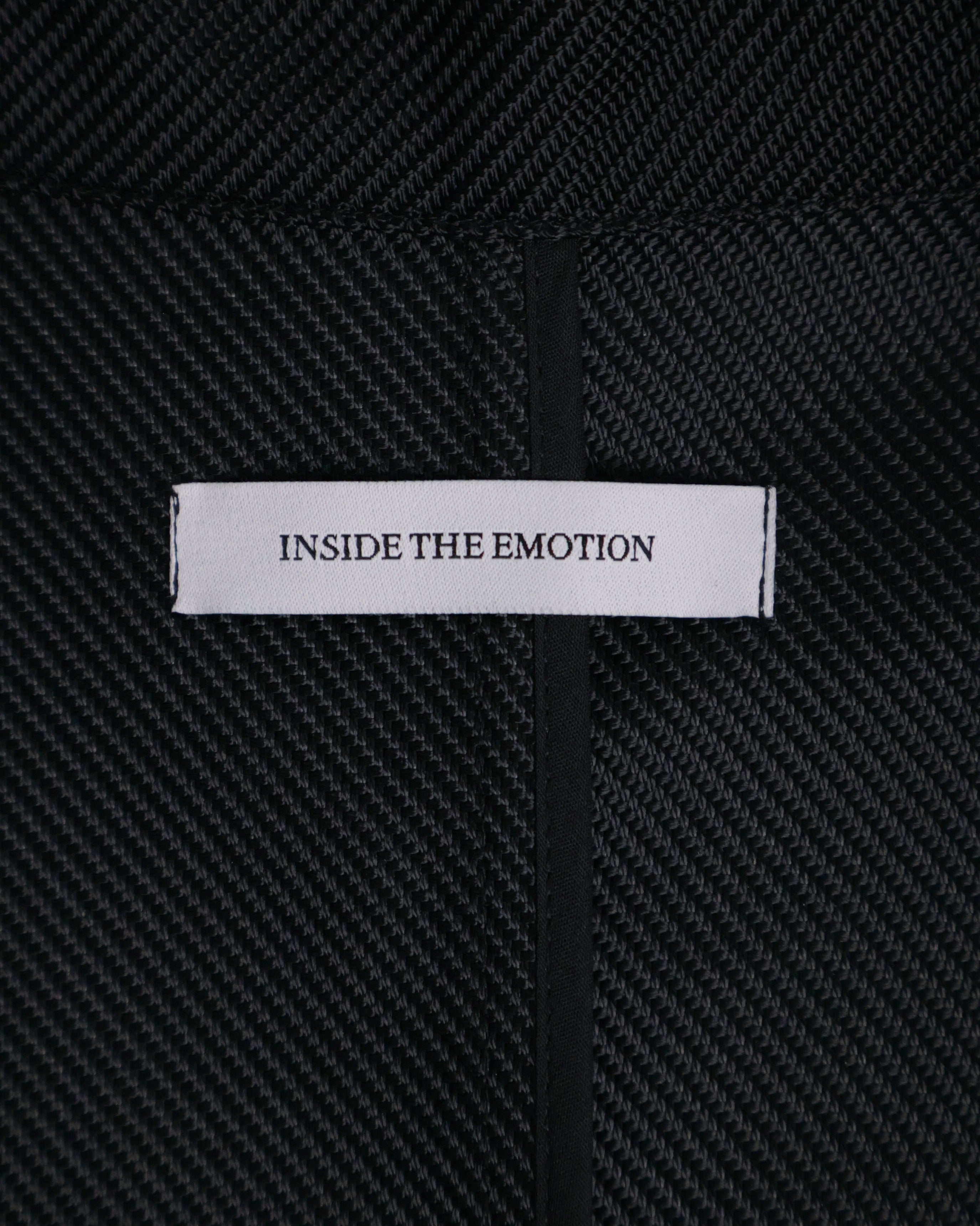 Technical Long Coat - Steel Black