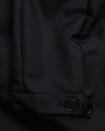 Technical Long Coat - Steel Black