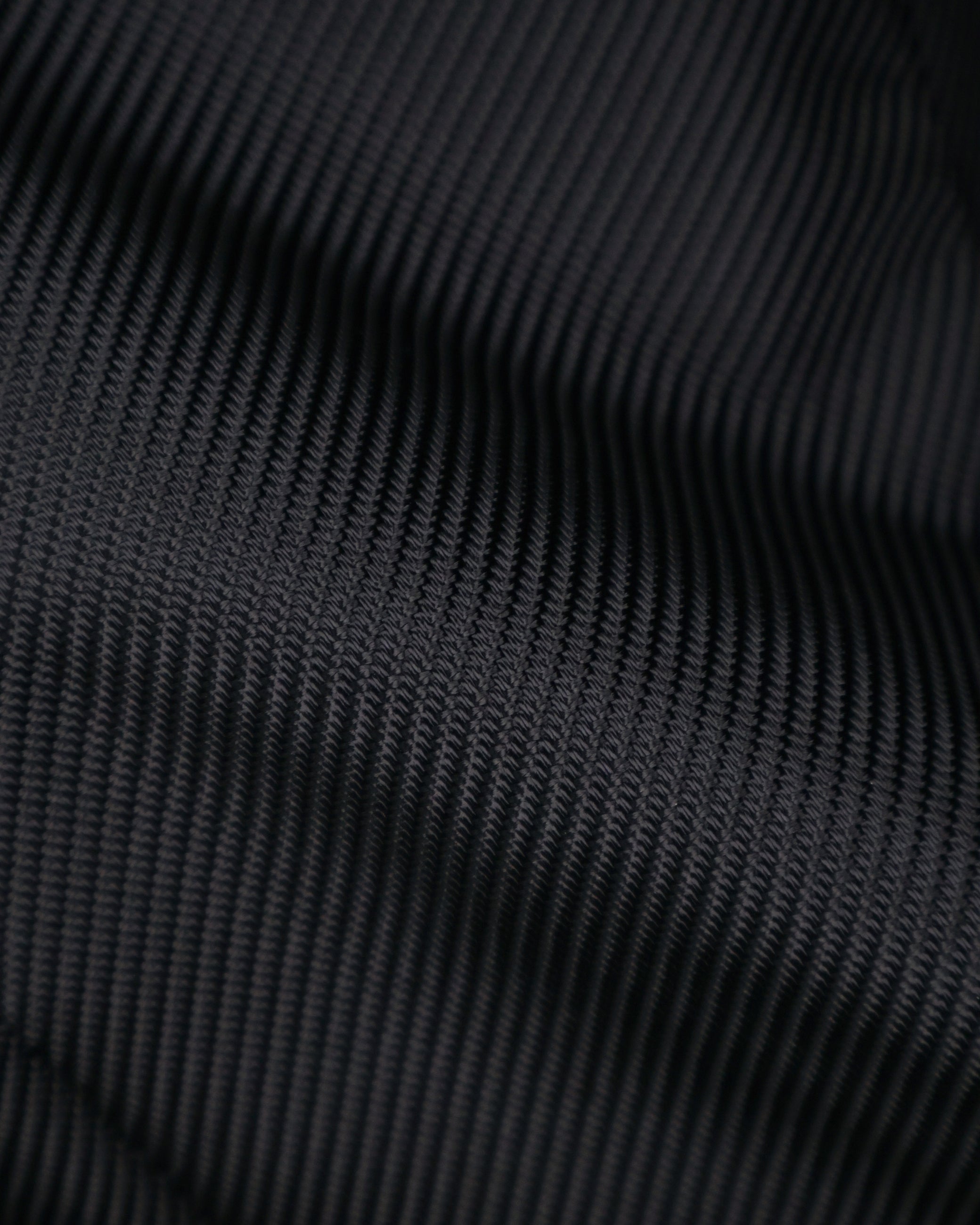 Technical Long Coat - Steel Black