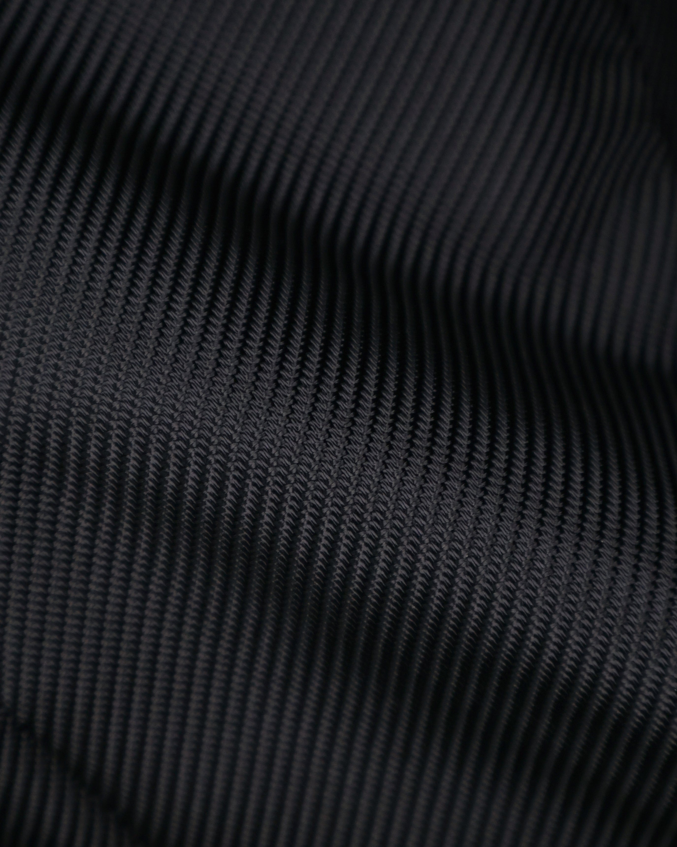 Technical Long Coat - Steel Black