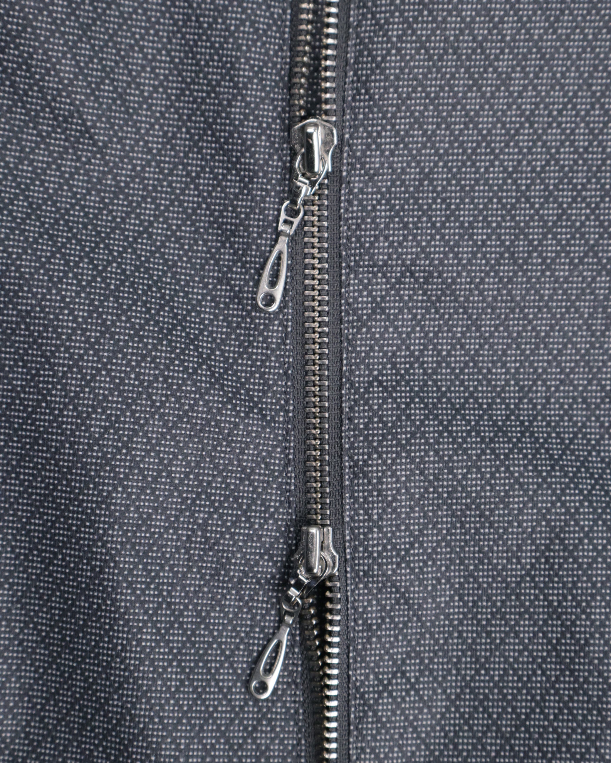 Technical Long Coat -Shadow Grid