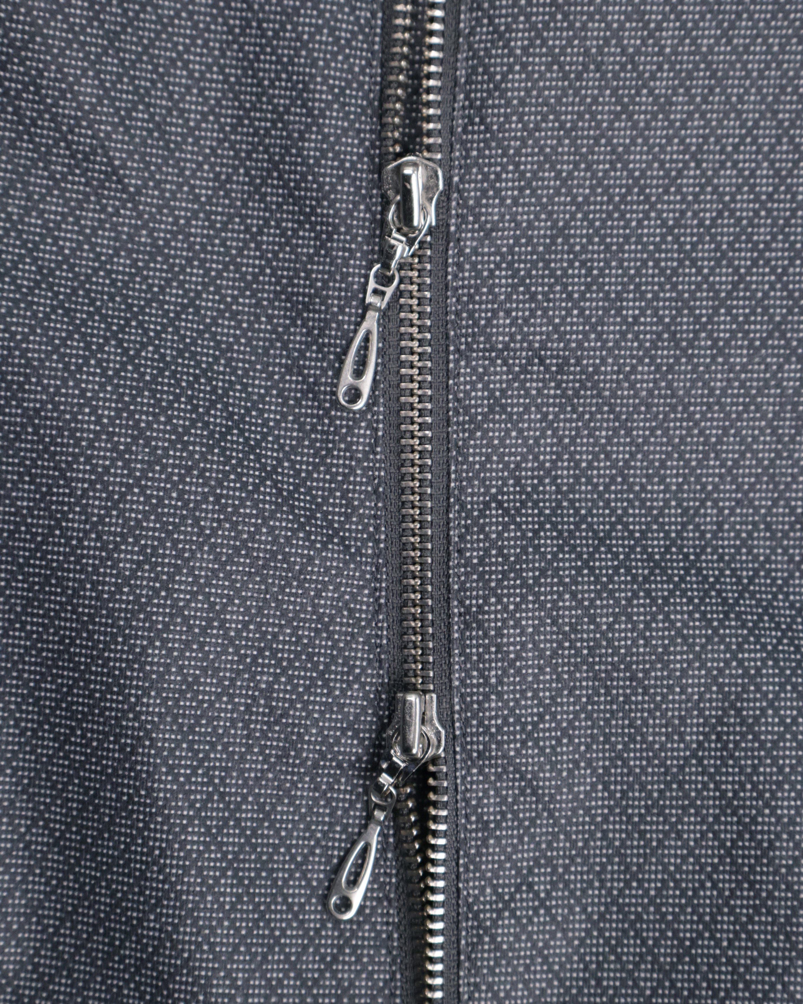 Technical Long Coat -Shadow Grid