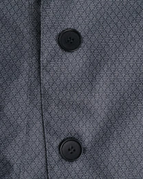 Technical Long Coat -Shadow Grid