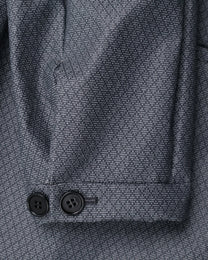 Technical Long Coat -Shadow Grid