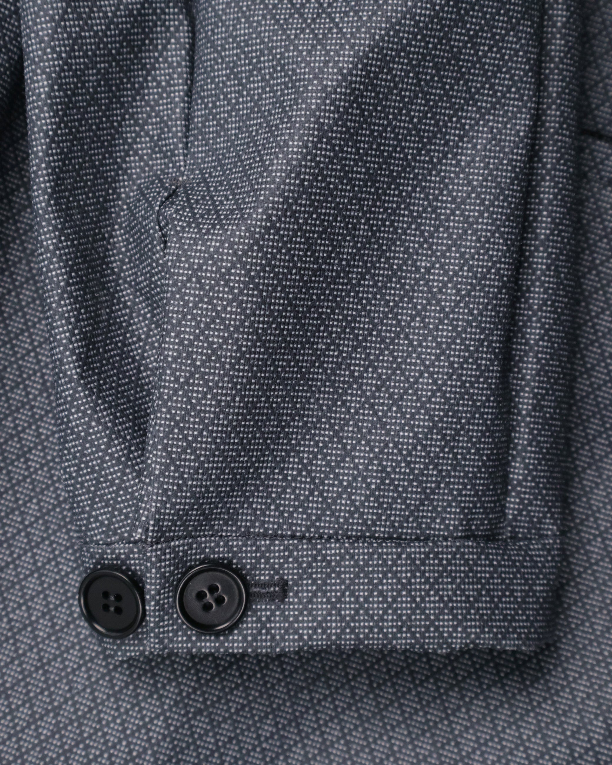 Technical Long Coat -Shadow Grid