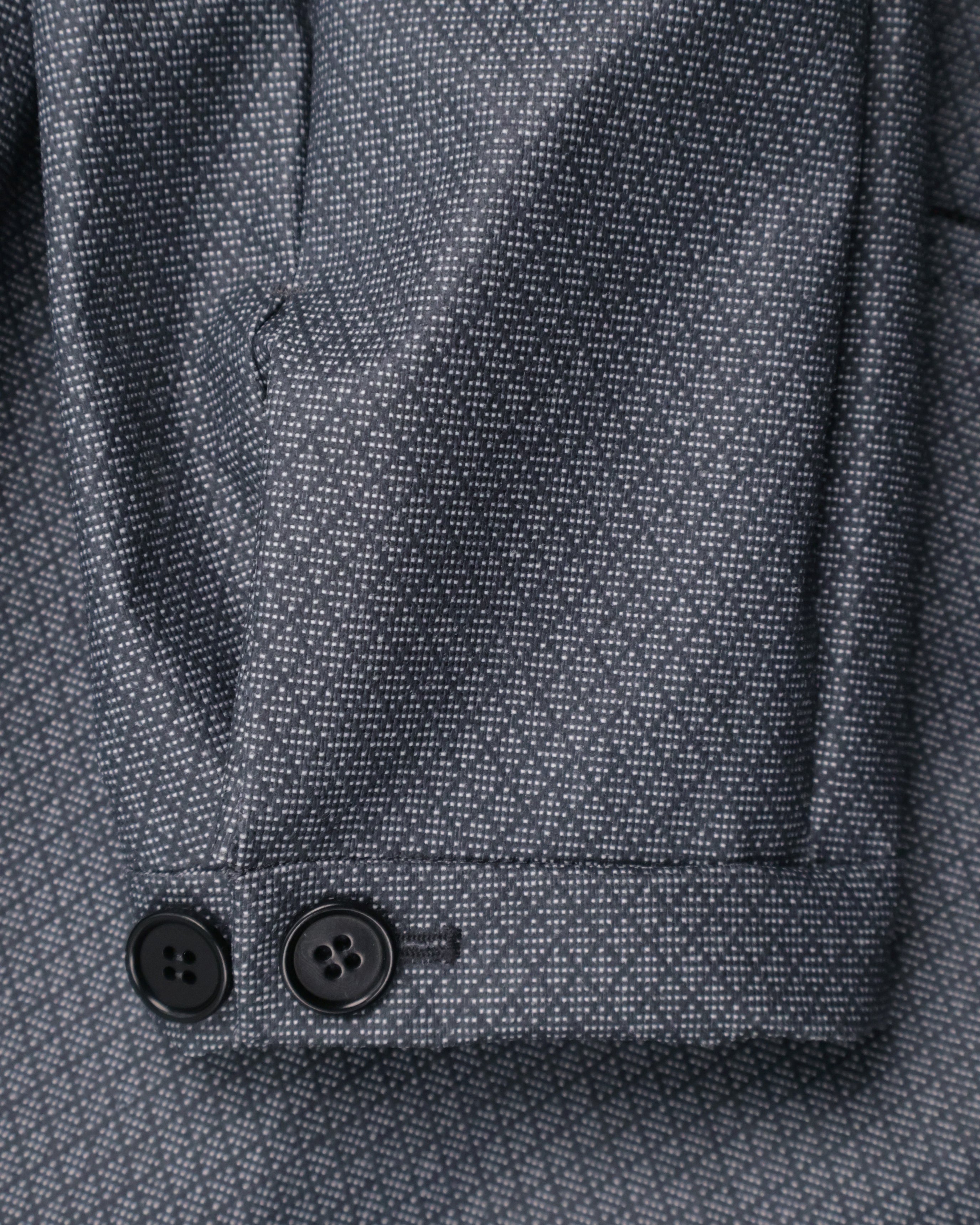 Technical Long Coat -Shadow Grid