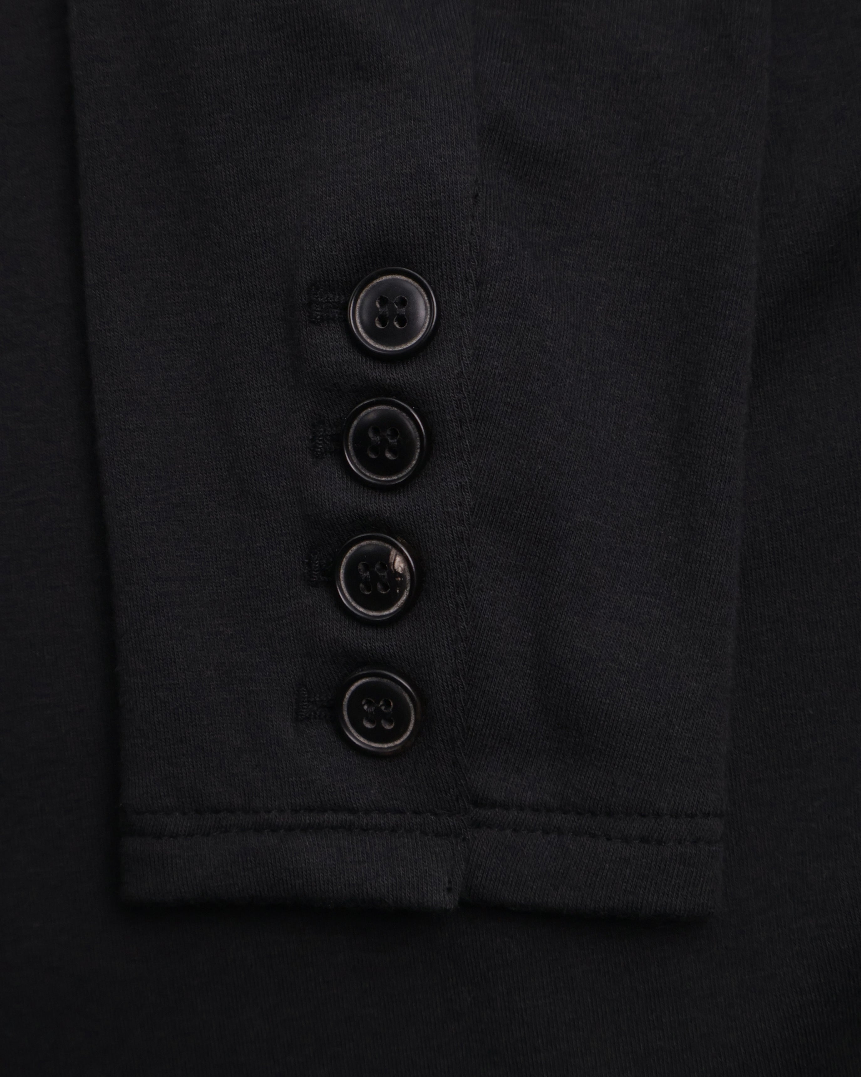 Button Cardigan - Black
