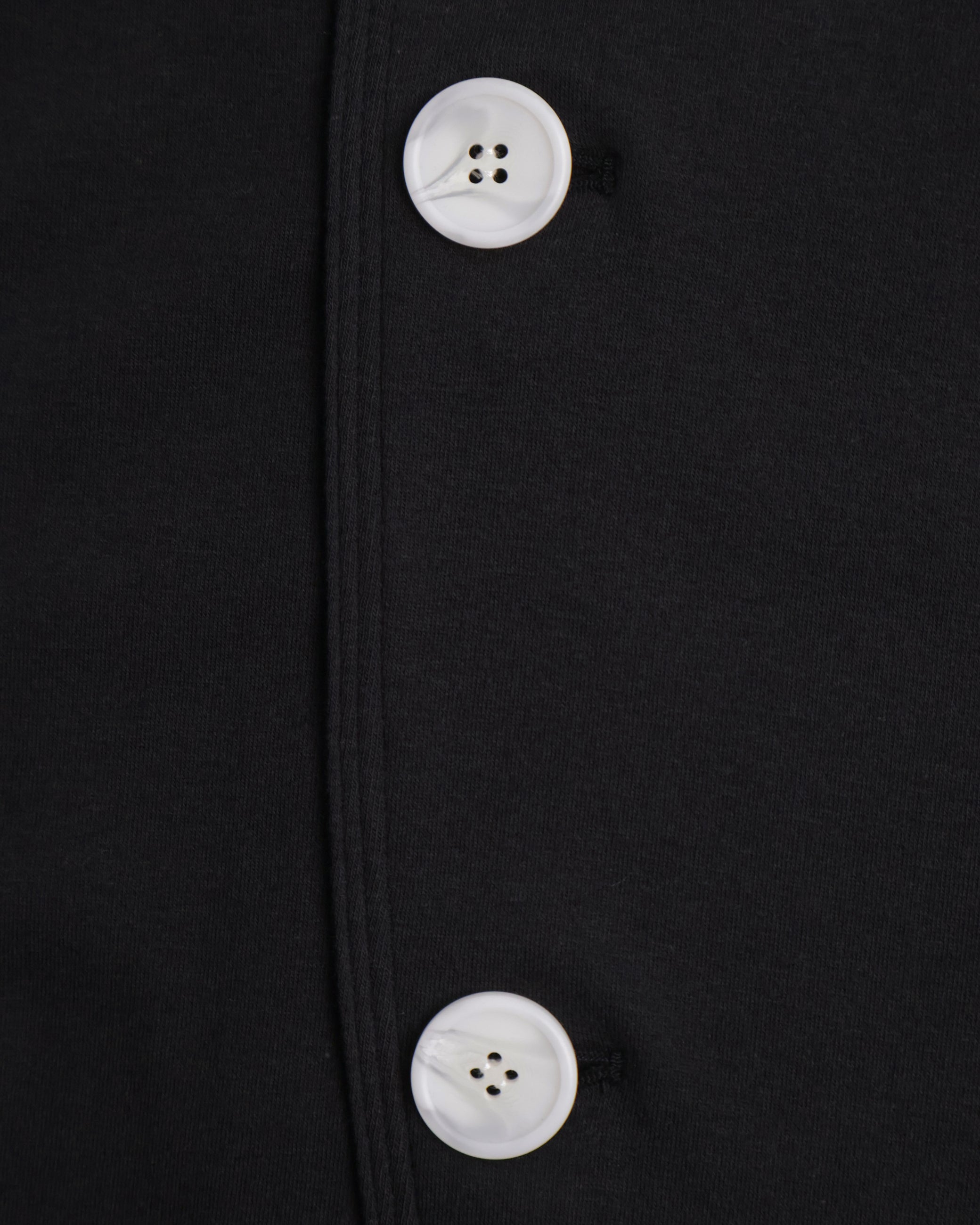 Button Cardigan - Black &amp; White
