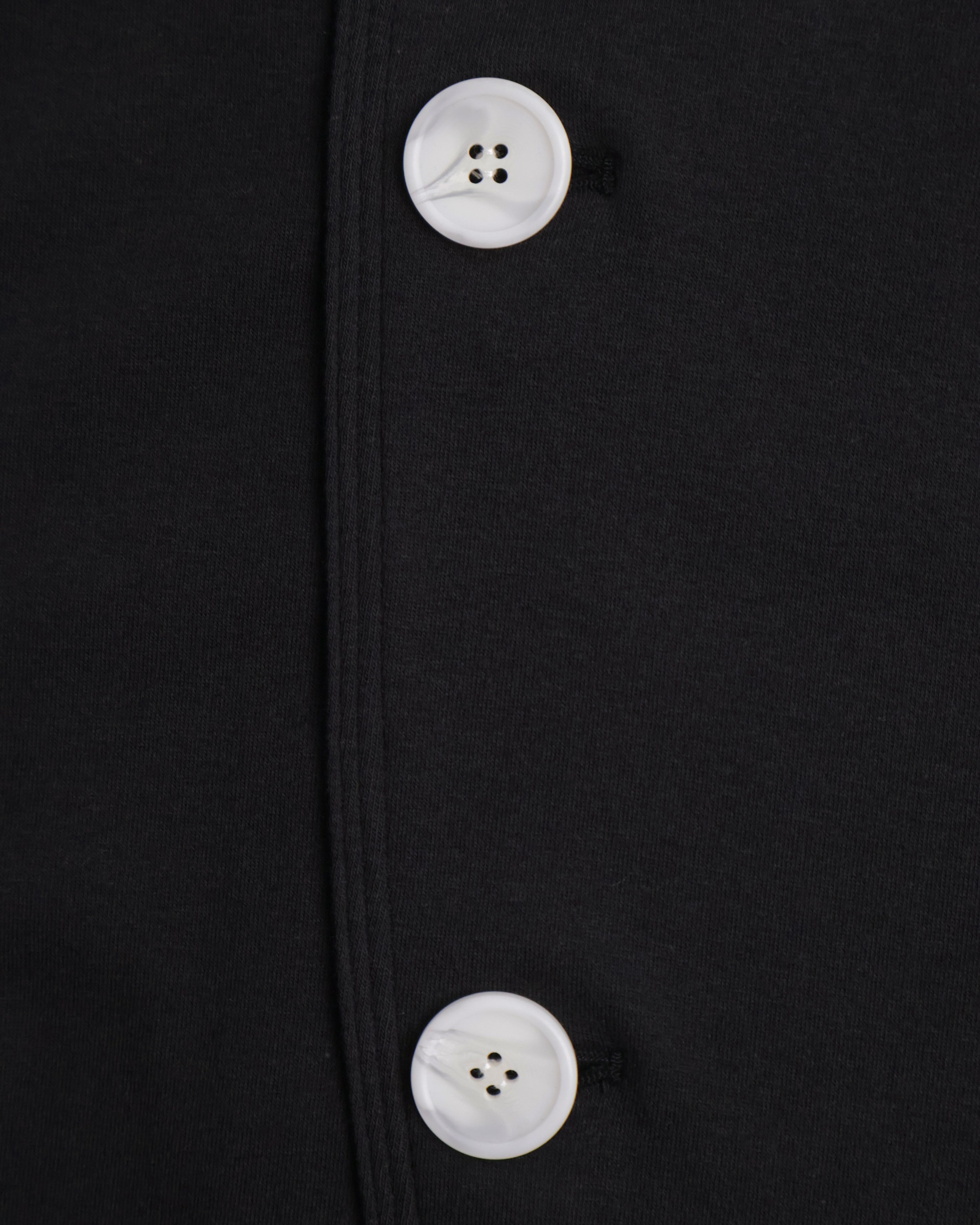Button Cardigan - Black &amp; White