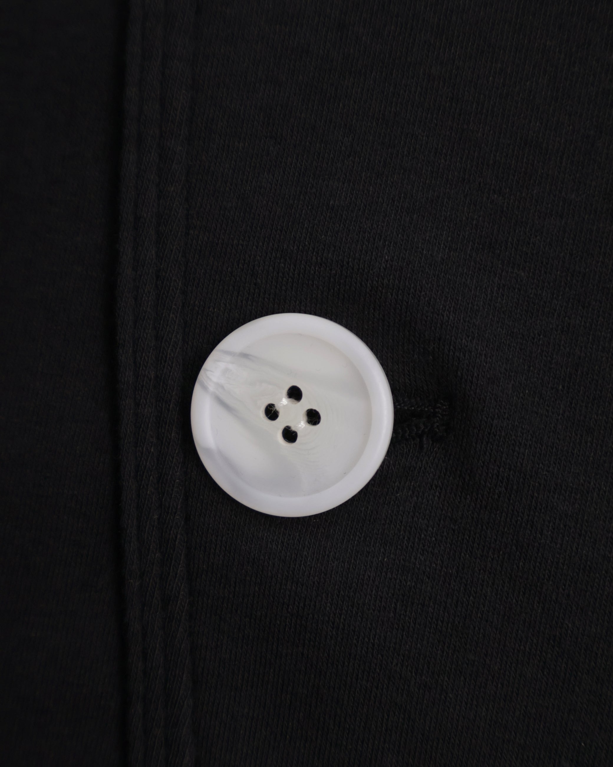 Button Cardigan - Black &amp; White