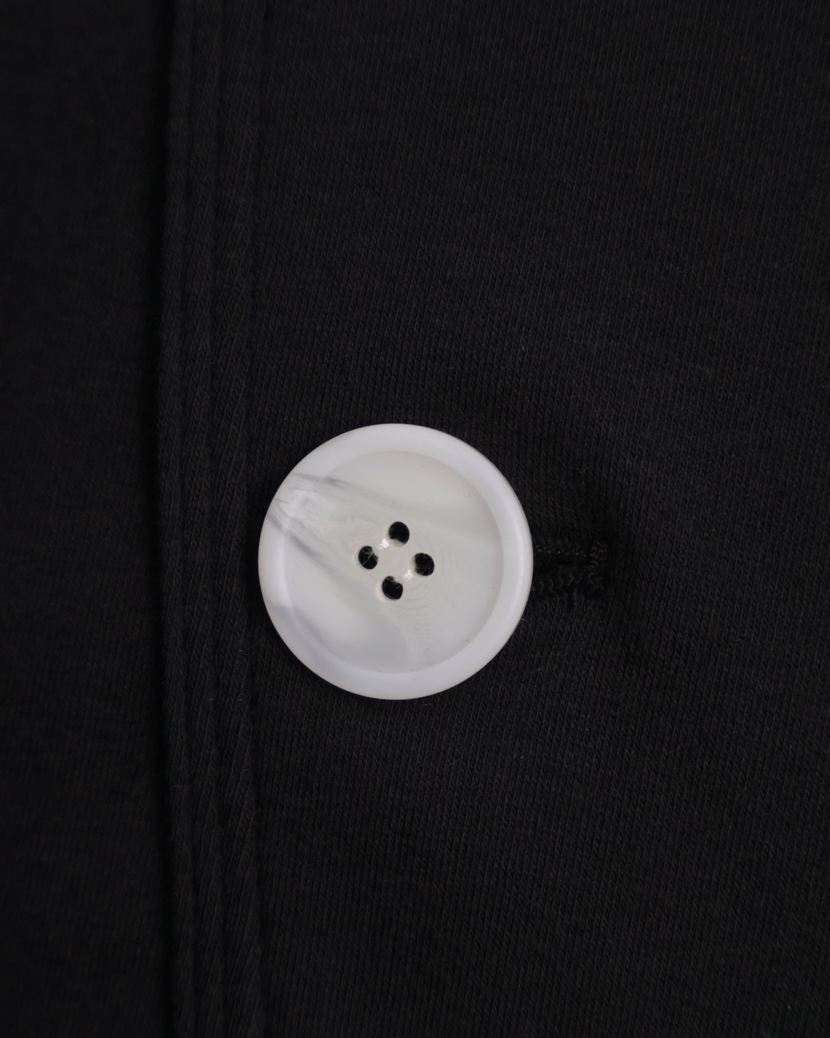 Button Cardigan - Black &amp; White