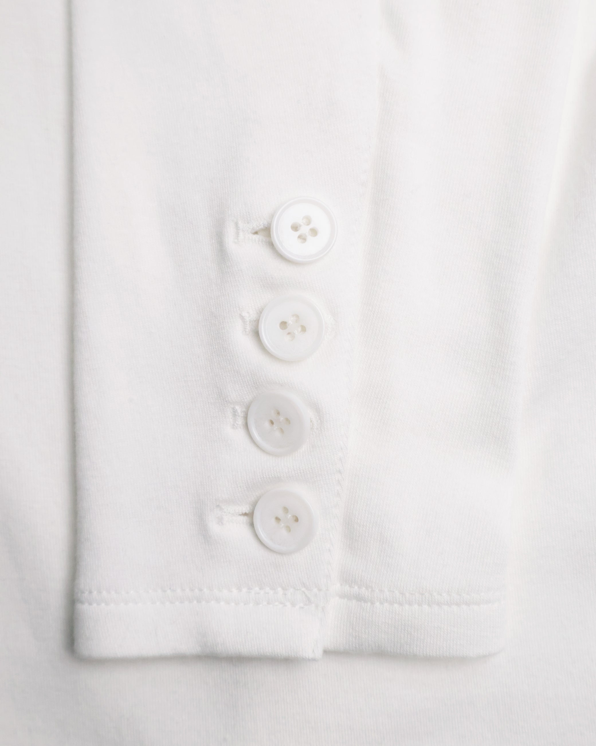 Button Cardigan - White