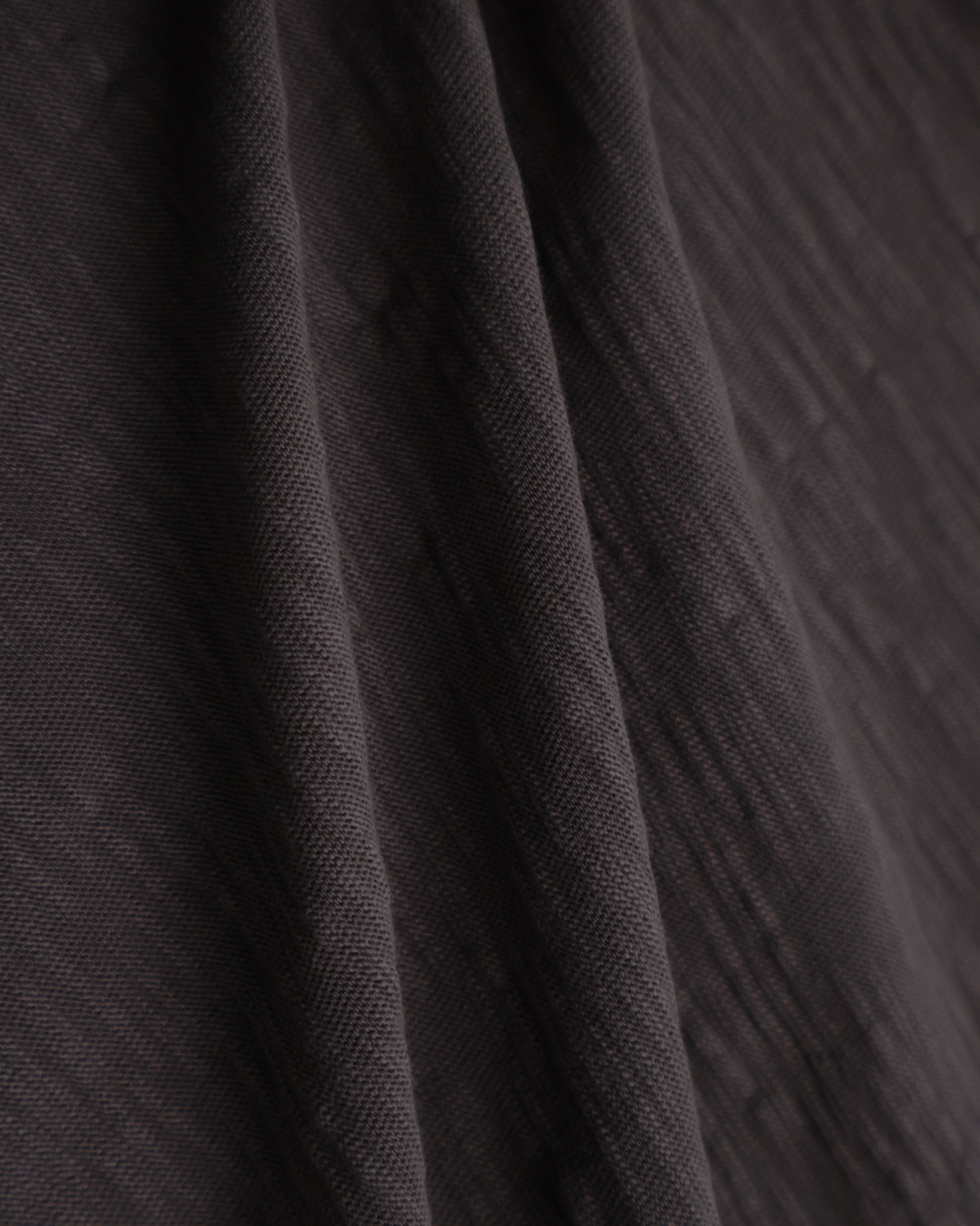 Textured Zip Shirt - Charcoal